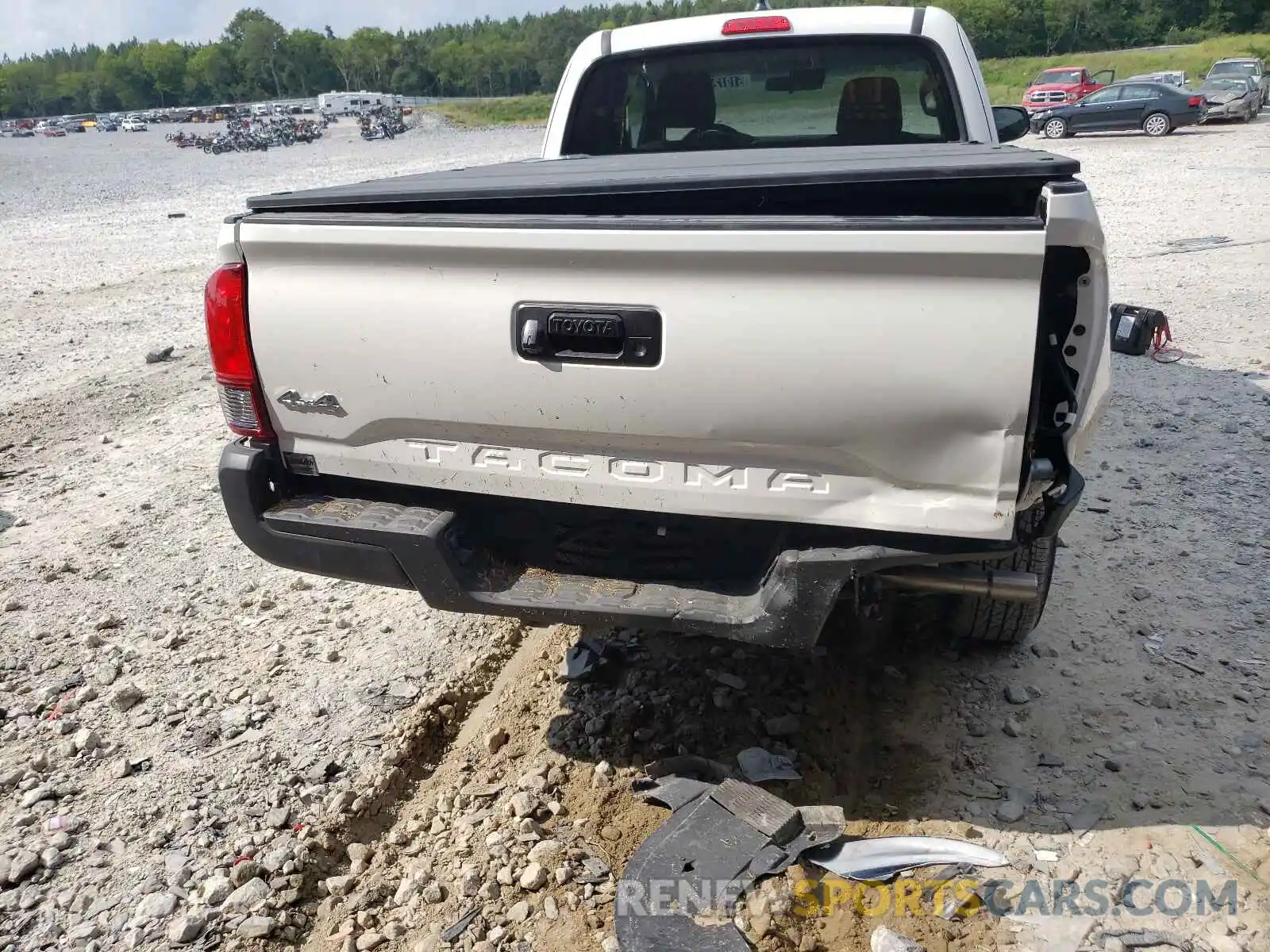 9 Photograph of a damaged car 3TYSX5ENXMT007079 TOYOTA TACOMA 2021