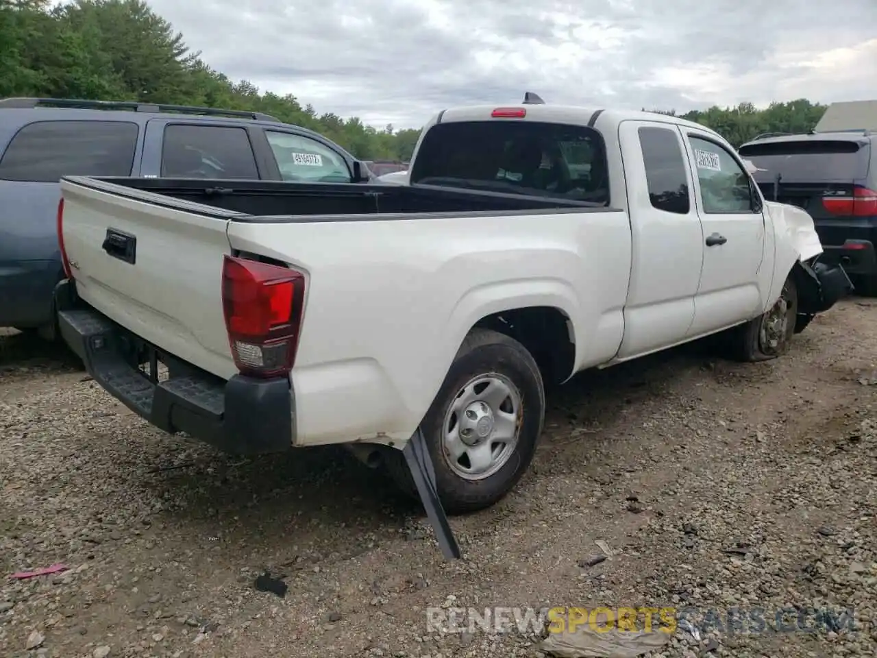 4 Photograph of a damaged car 3TYSX5ENXMT007485 TOYOTA TACOMA 2021