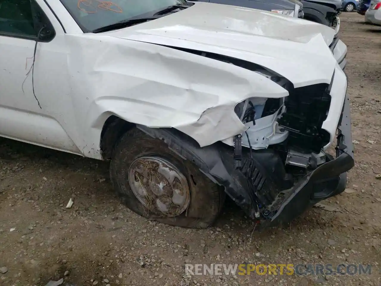 9 Photograph of a damaged car 3TYSX5ENXMT007485 TOYOTA TACOMA 2021