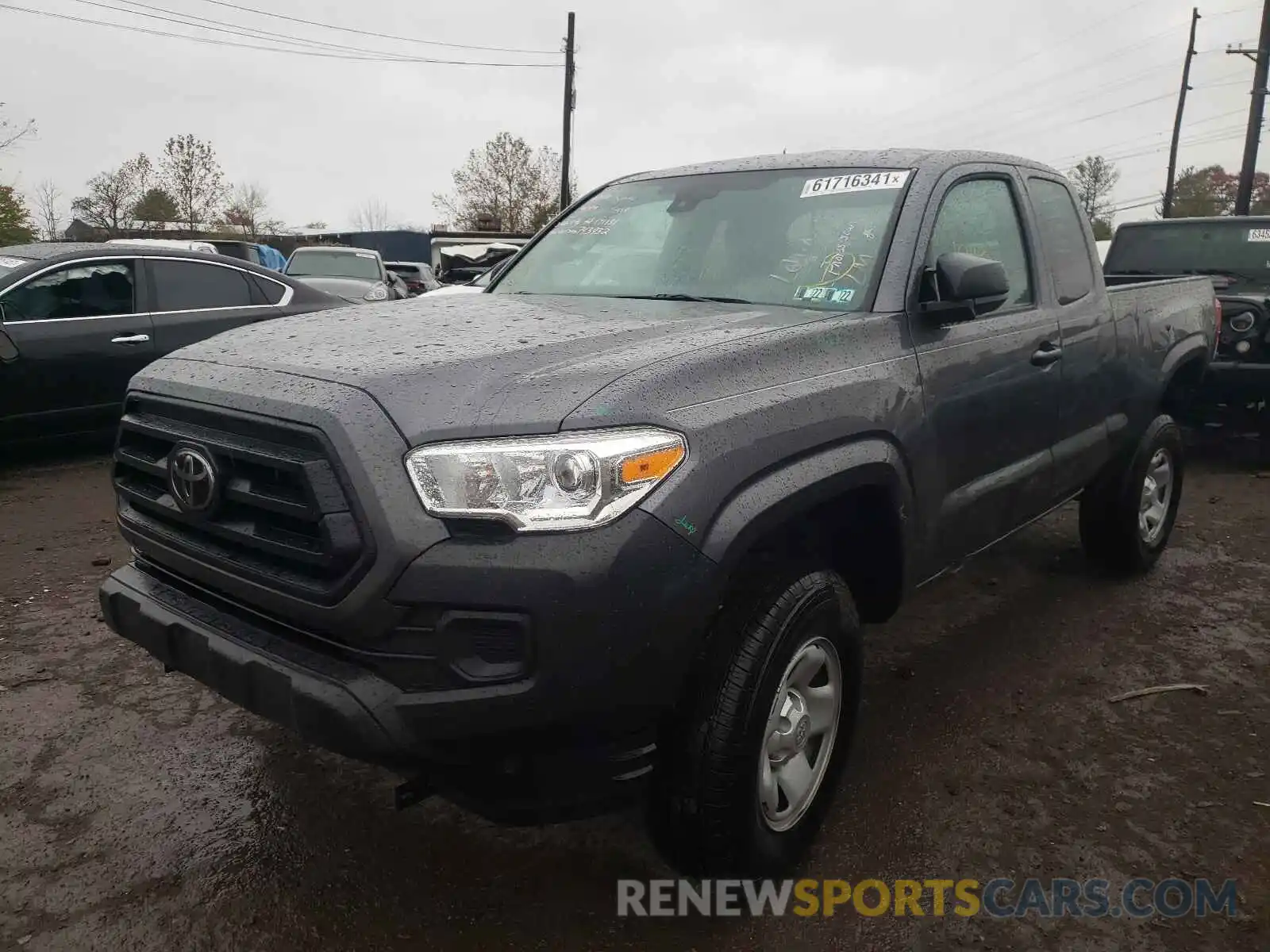 2 Photograph of a damaged car 3TYSX5ENXMT008619 TOYOTA TACOMA 2021