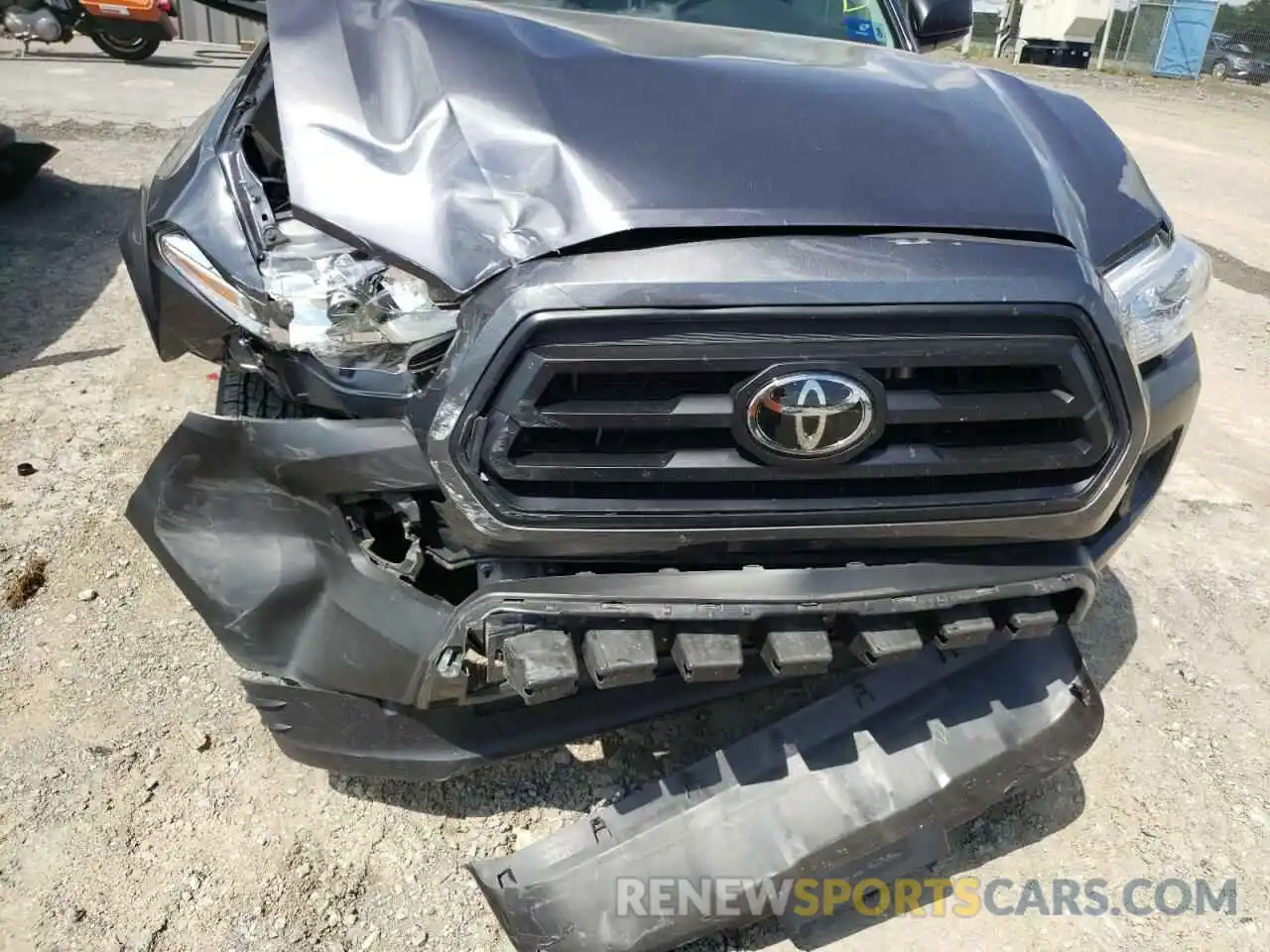 9 Photograph of a damaged car 3TYSX5ENXMT008832 TOYOTA TACOMA 2021