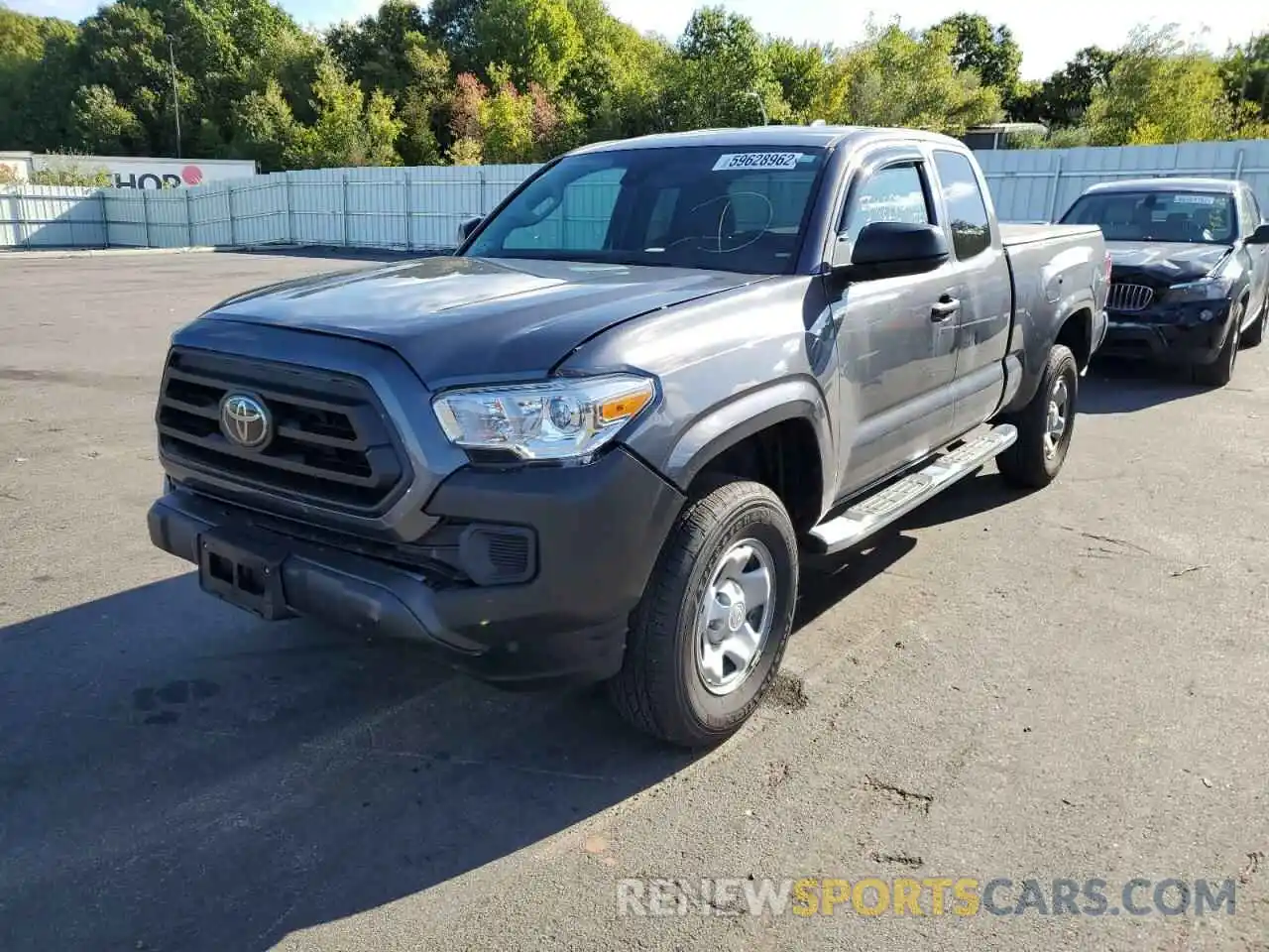 2 Photograph of a damaged car 3TYSX5ENXMT008944 TOYOTA TACOMA 2021