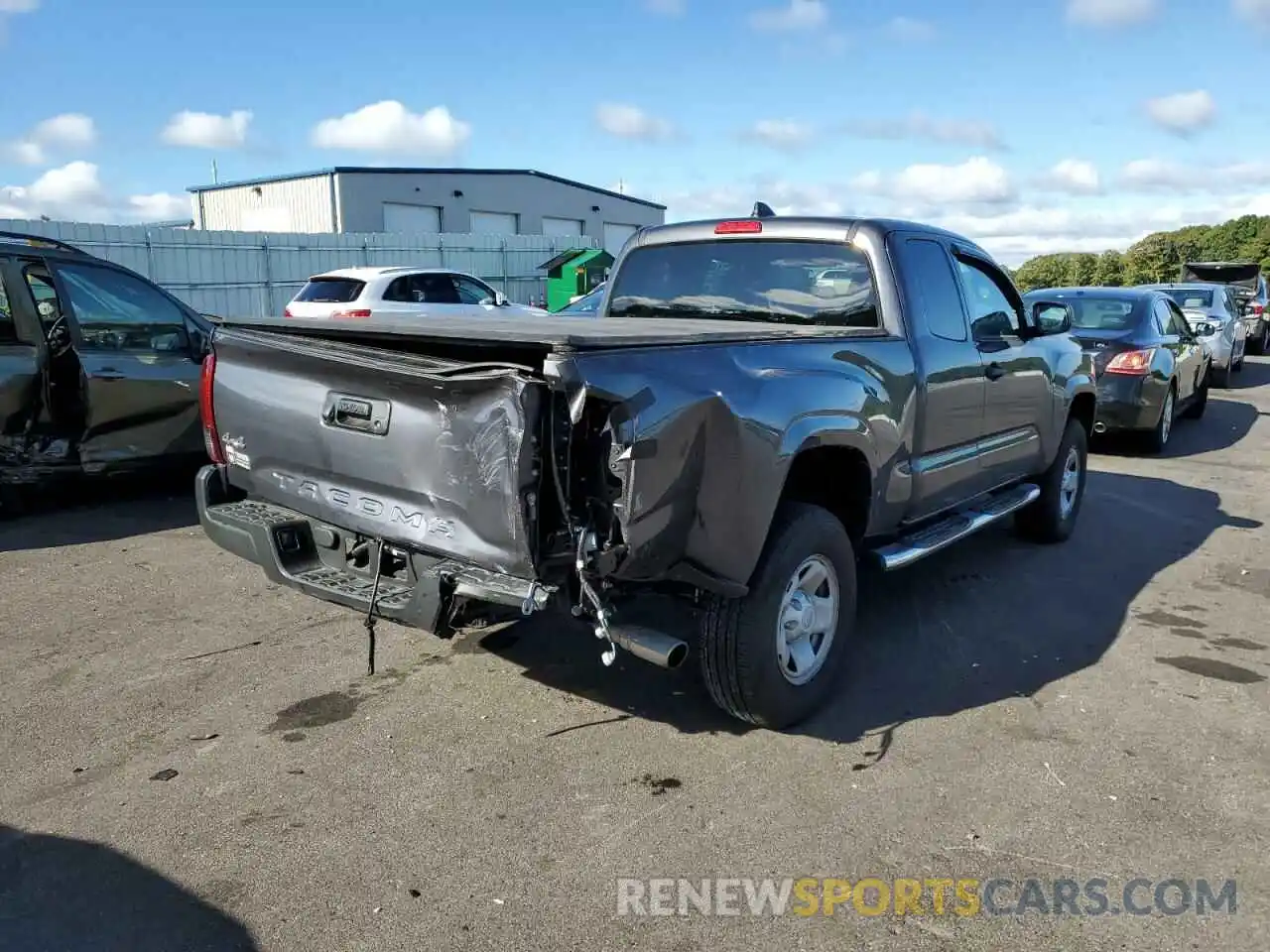 9 Photograph of a damaged car 3TYSX5ENXMT008944 TOYOTA TACOMA 2021