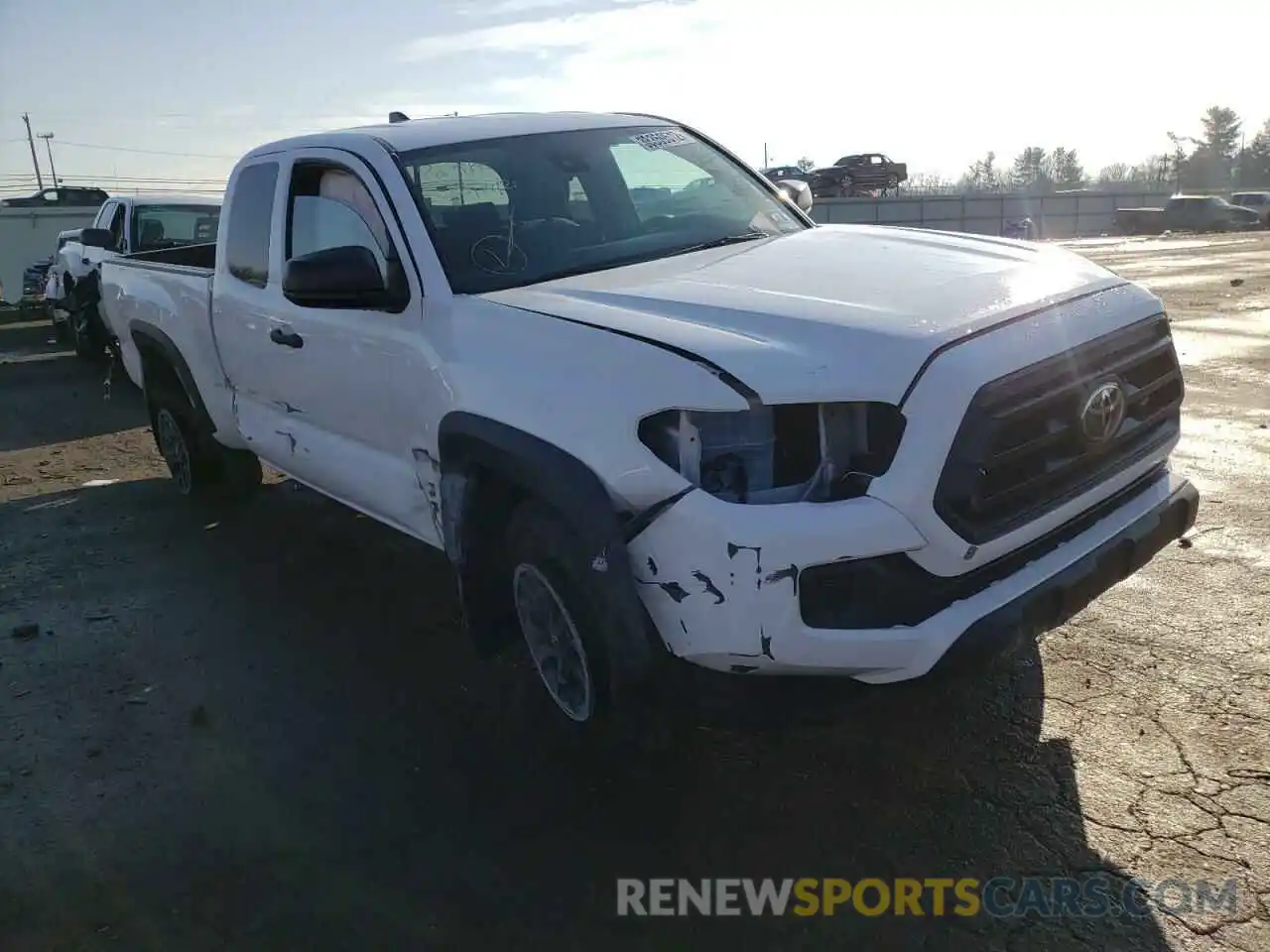 1 Photograph of a damaged car 3TYSX5ENXMT009074 TOYOTA TACOMA 2021