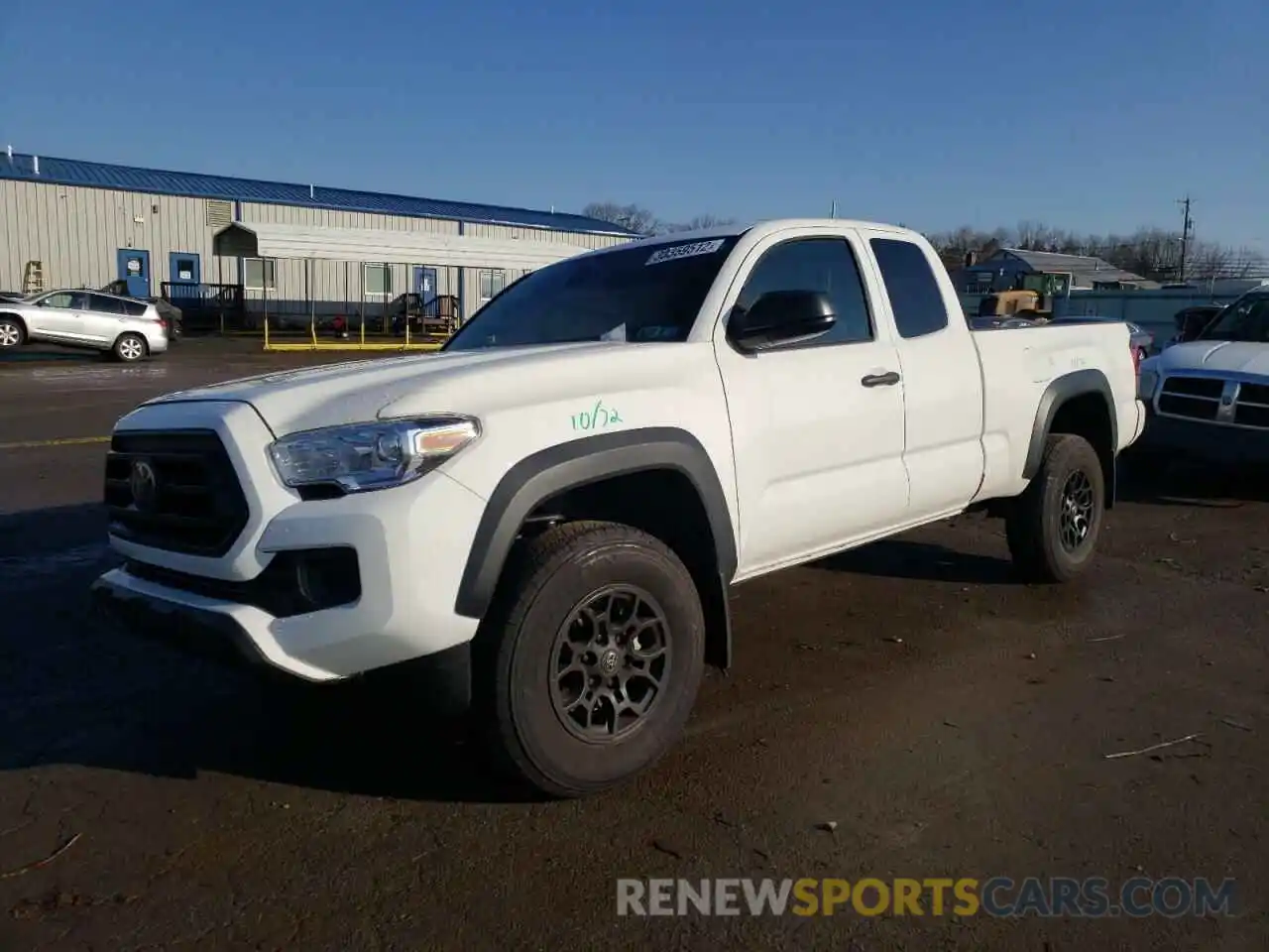 2 Photograph of a damaged car 3TYSX5ENXMT009074 TOYOTA TACOMA 2021