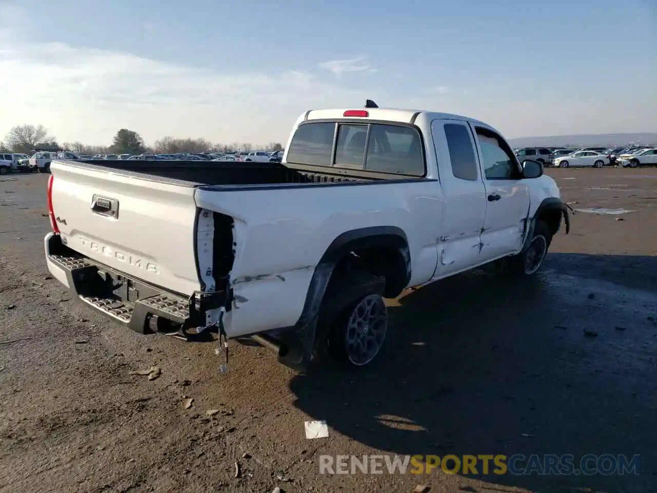 4 Photograph of a damaged car 3TYSX5ENXMT009074 TOYOTA TACOMA 2021