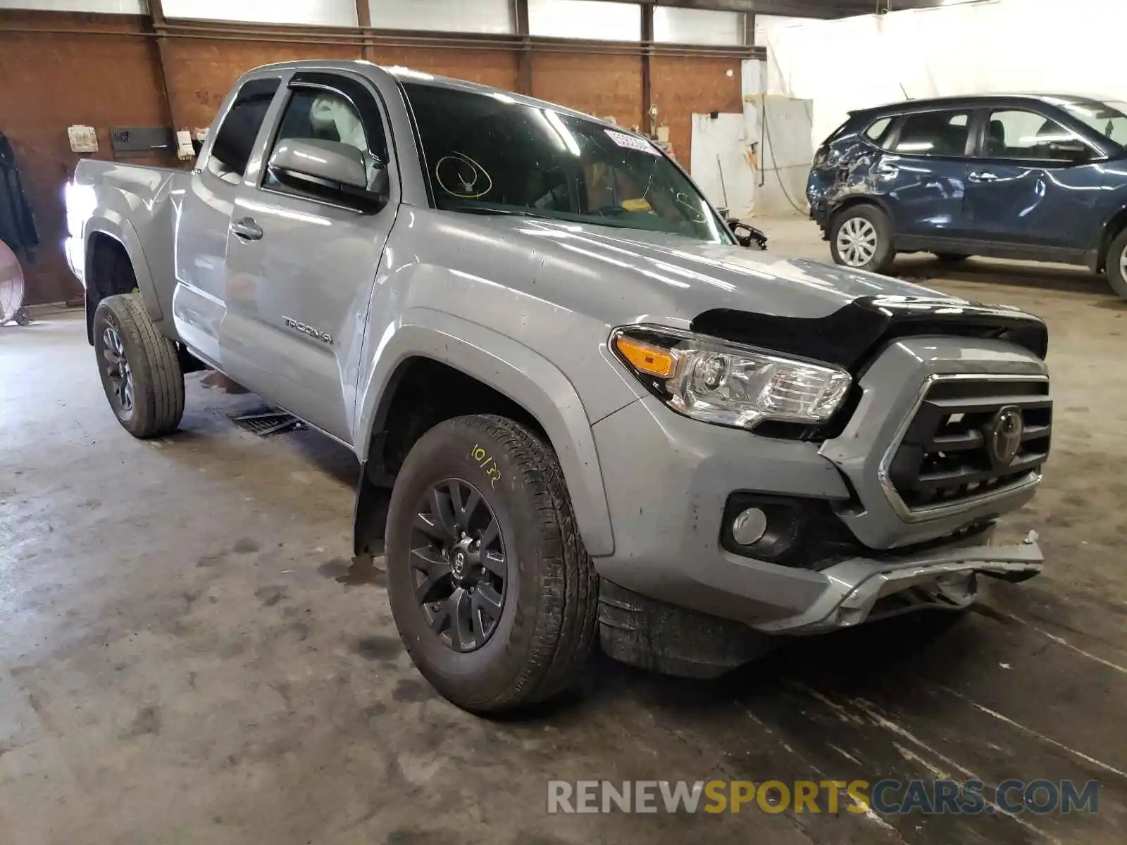 1 Фотография поврежденного автомобиля 3TYSZ5AN0MT014719 TOYOTA TACOMA 2021