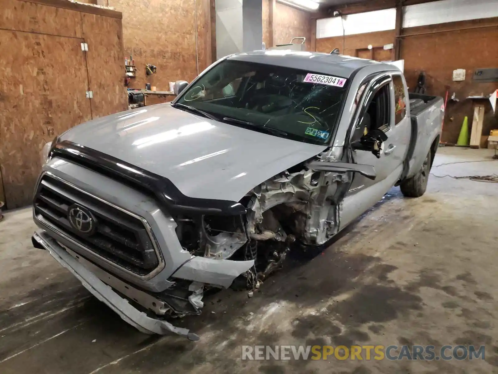 2 Photograph of a damaged car 3TYSZ5AN0MT014719 TOYOTA TACOMA 2021