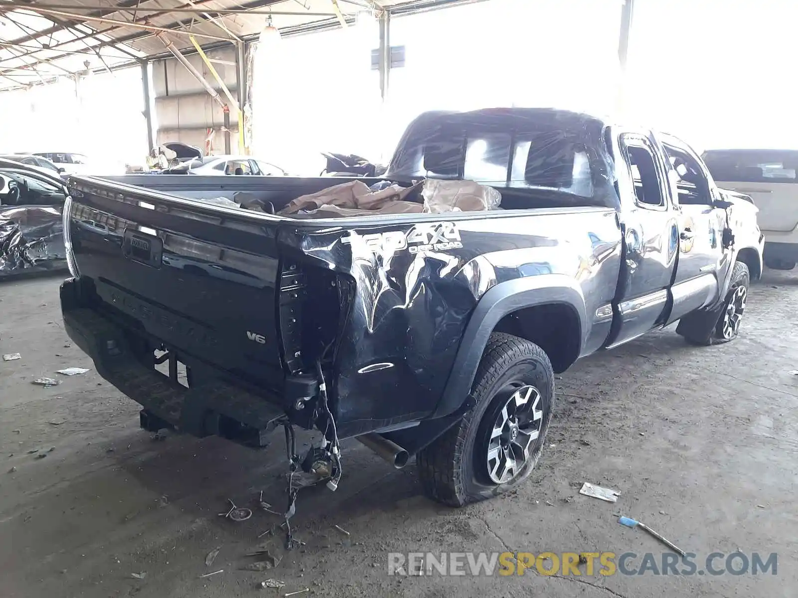 4 Фотография поврежденного автомобиля 3TYSZ5AN0MT014798 TOYOTA TACOMA 2021