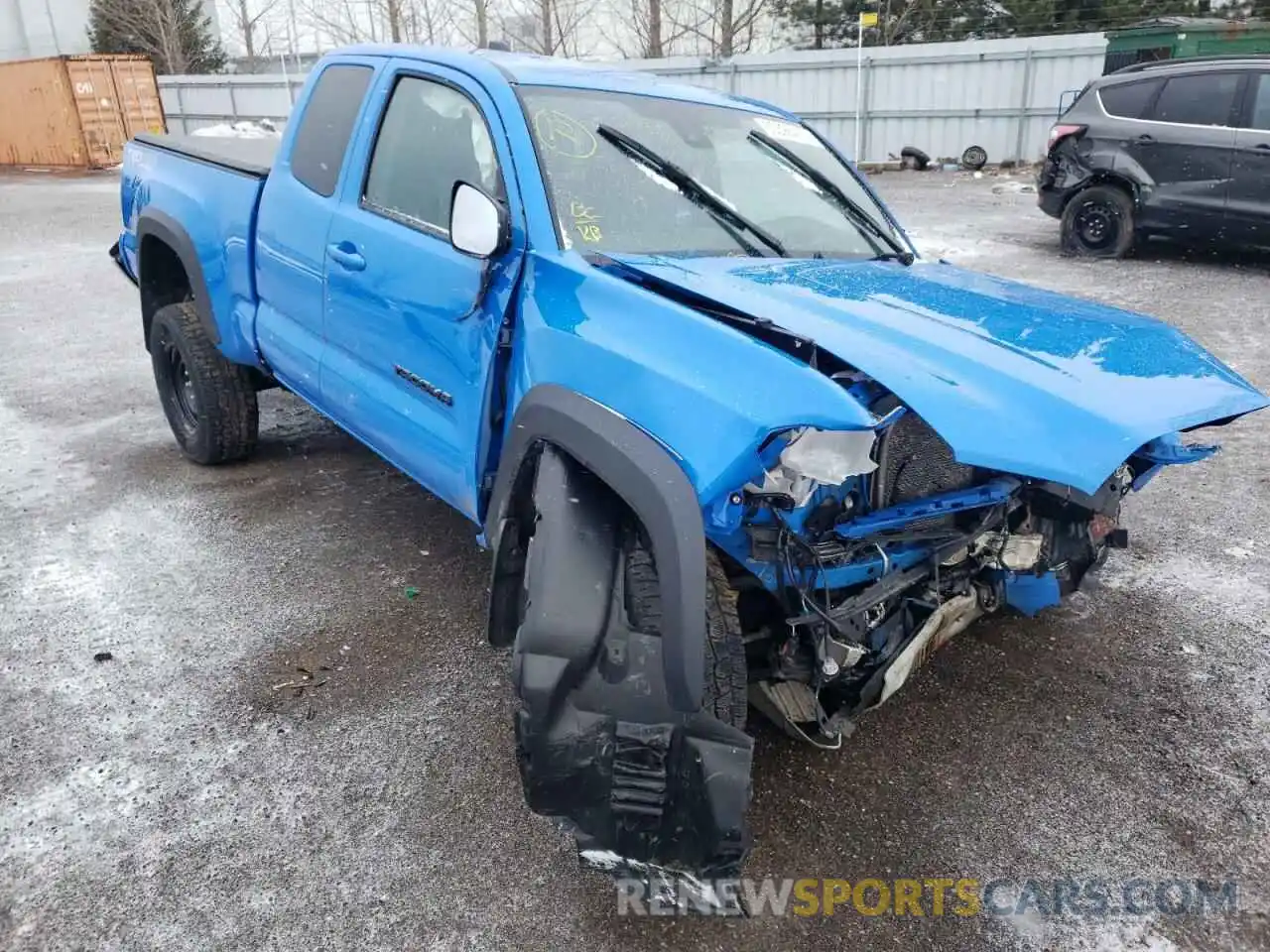 1 Photograph of a damaged car 3TYSZ5AN0MT045520 TOYOTA TACOMA 2021