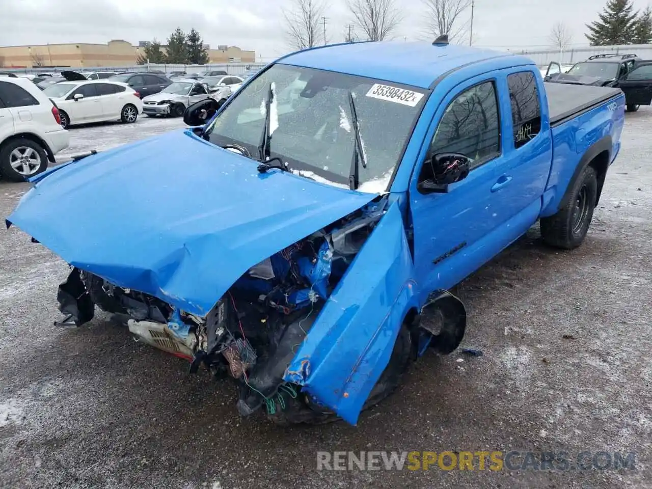 2 Photograph of a damaged car 3TYSZ5AN0MT045520 TOYOTA TACOMA 2021