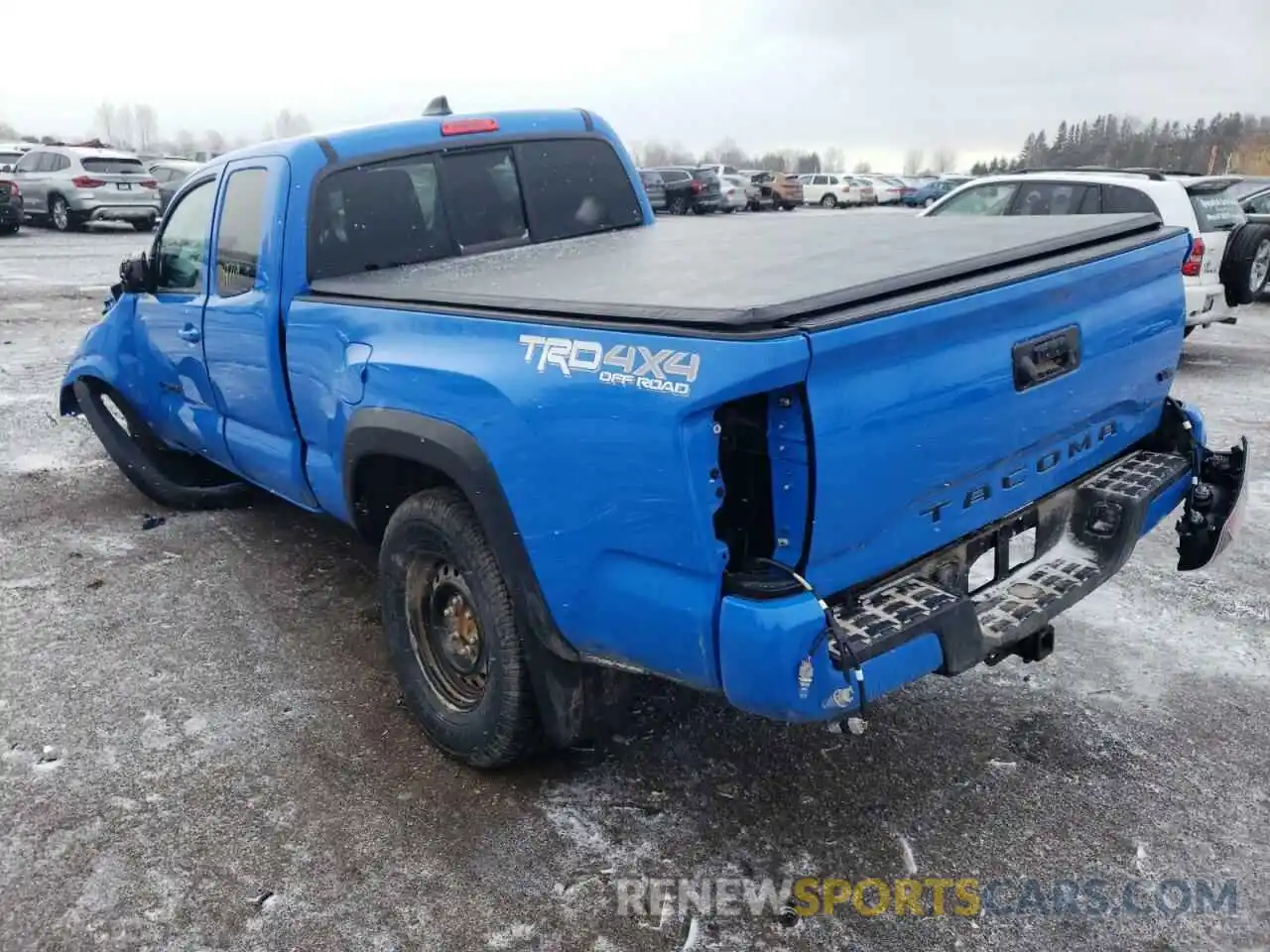 3 Photograph of a damaged car 3TYSZ5AN0MT045520 TOYOTA TACOMA 2021