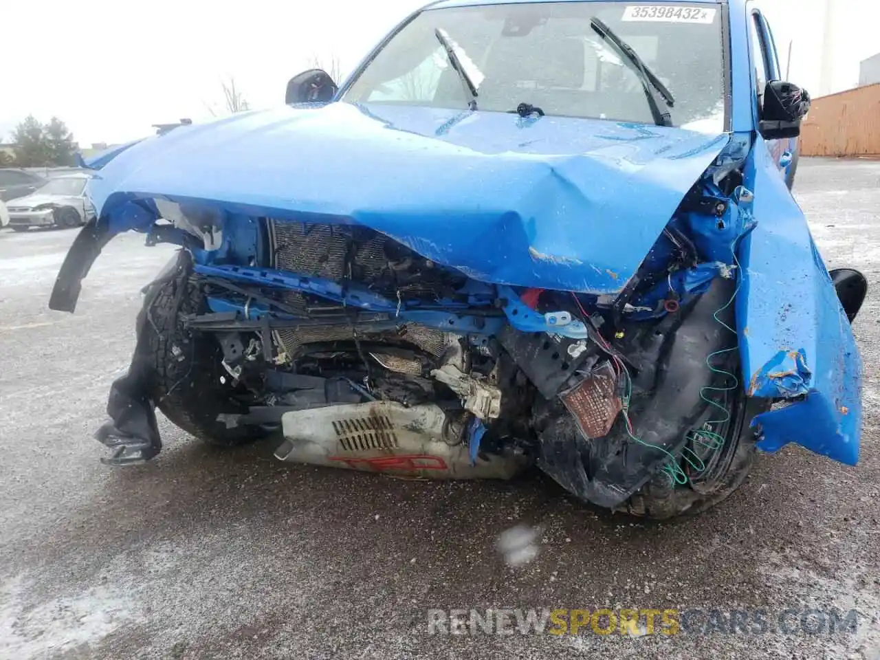 9 Photograph of a damaged car 3TYSZ5AN0MT045520 TOYOTA TACOMA 2021