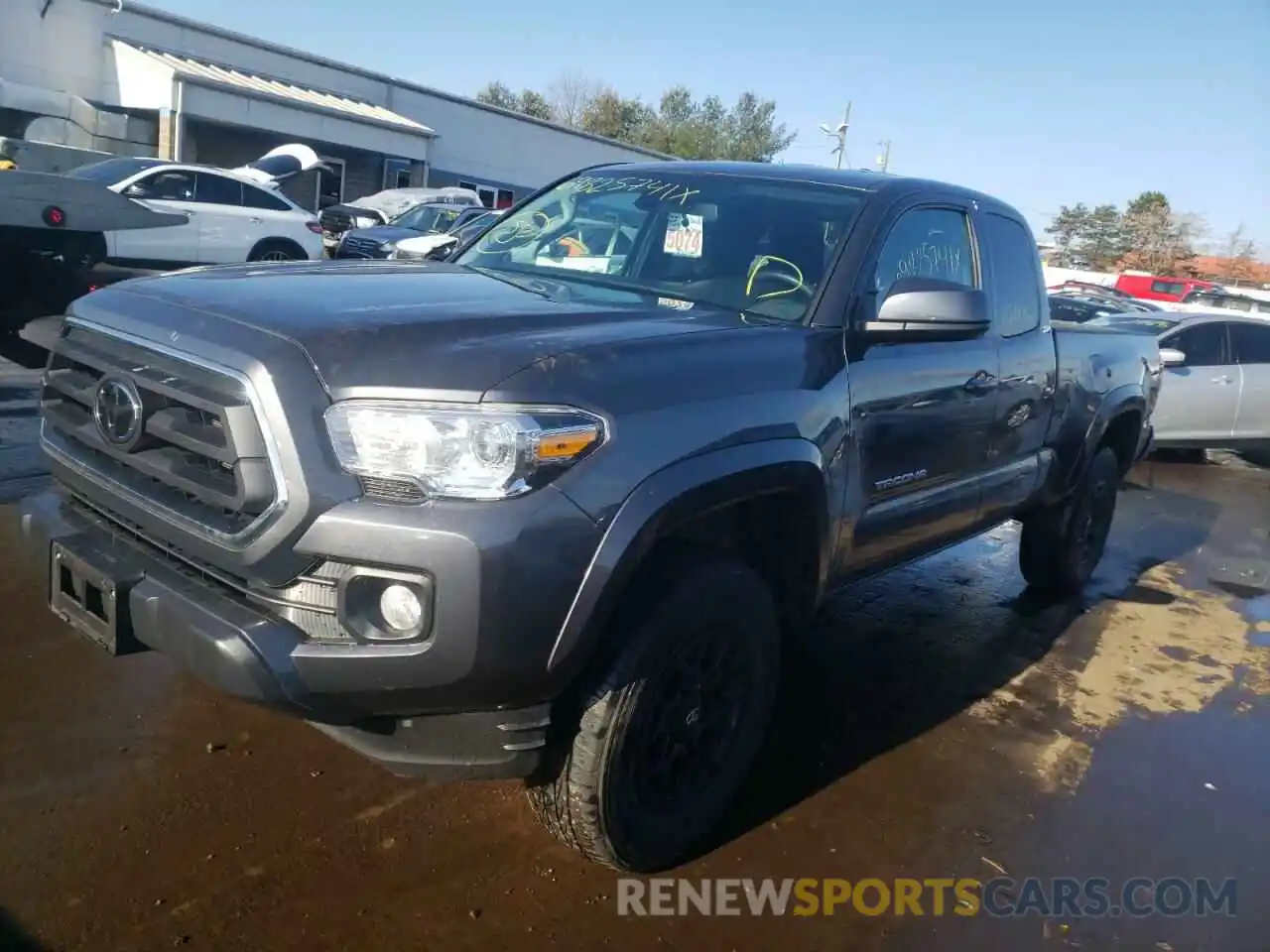 2 Photograph of a damaged car 3TYSZ5AN1MT008086 TOYOTA TACOMA 2021