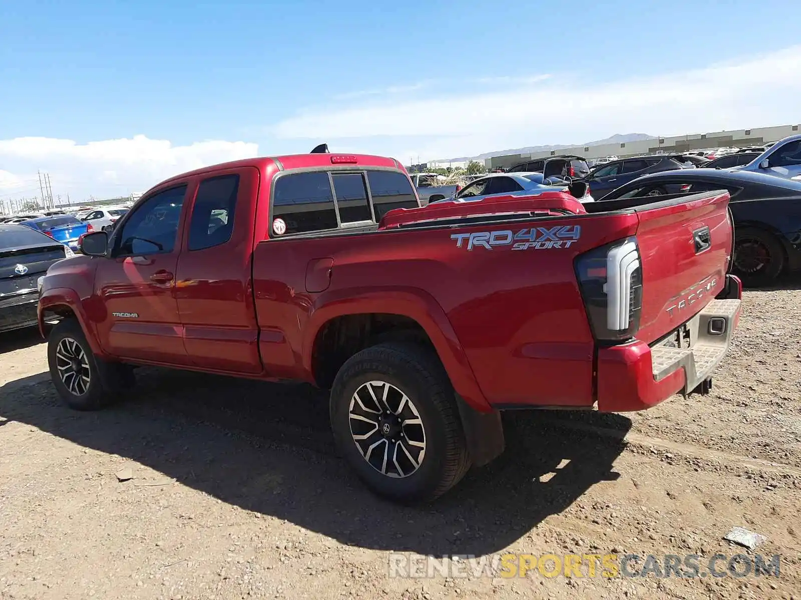 3 Photograph of a damaged car 3TYSZ5AN1MT010145 TOYOTA TACOMA 2021