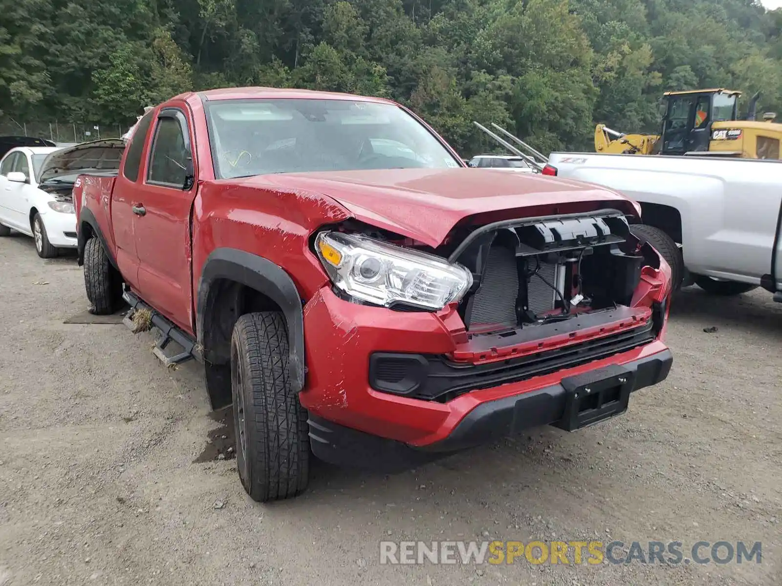 1 Photograph of a damaged car 3TYSZ5AN1MT013367 TOYOTA TACOMA 2021