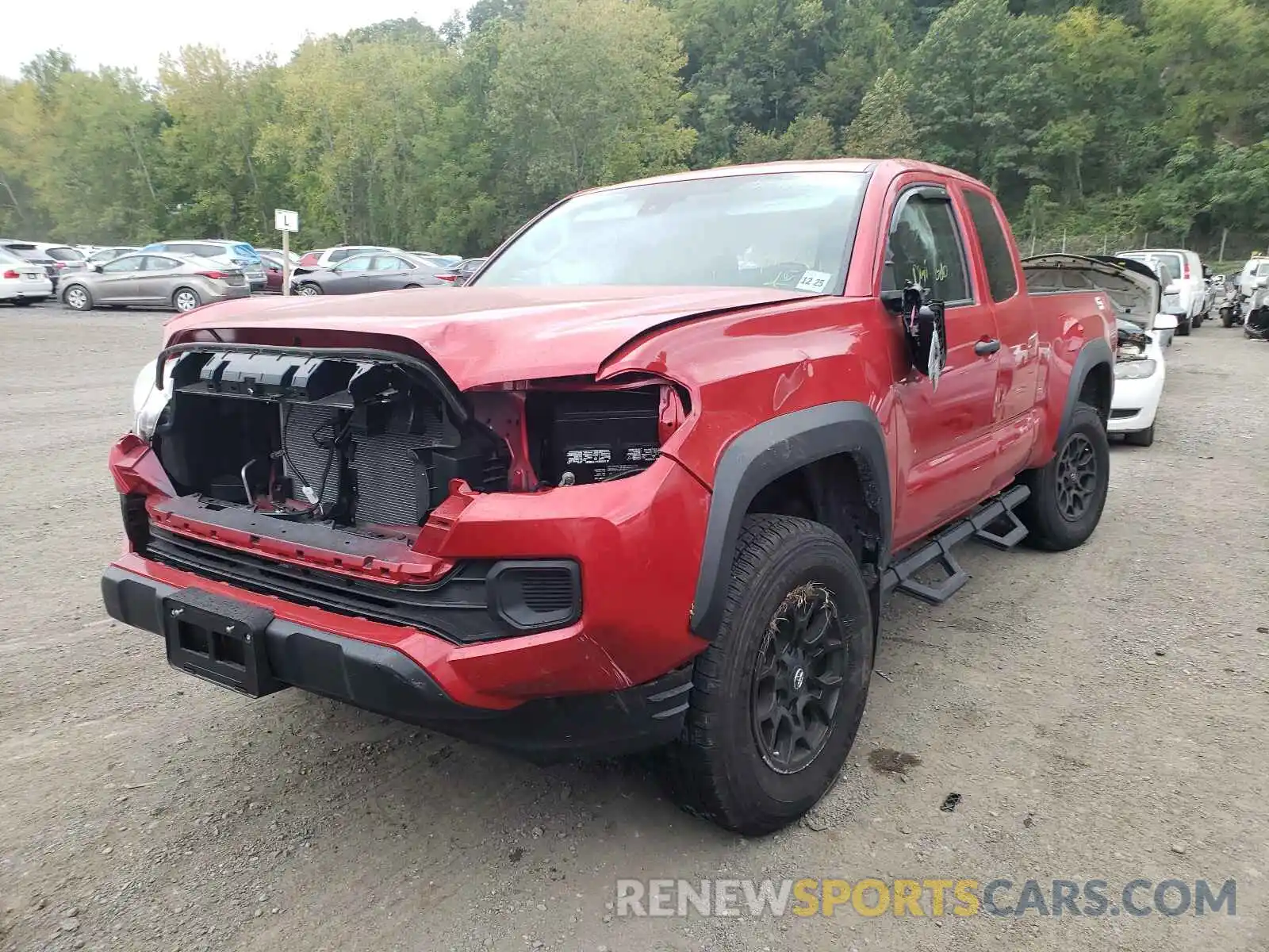 2 Photograph of a damaged car 3TYSZ5AN1MT013367 TOYOTA TACOMA 2021