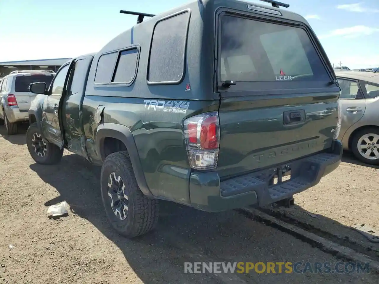 3 Photograph of a damaged car 3TYSZ5AN1MT015488 TOYOTA TACOMA 2021