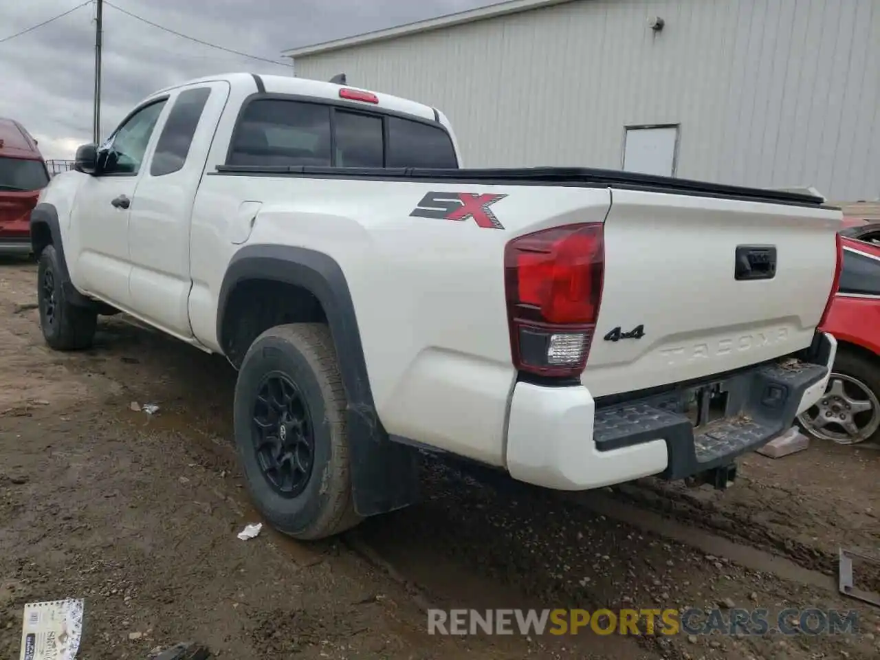 3 Photograph of a damaged car 3TYSZ5AN1MT019038 TOYOTA TACOMA 2021