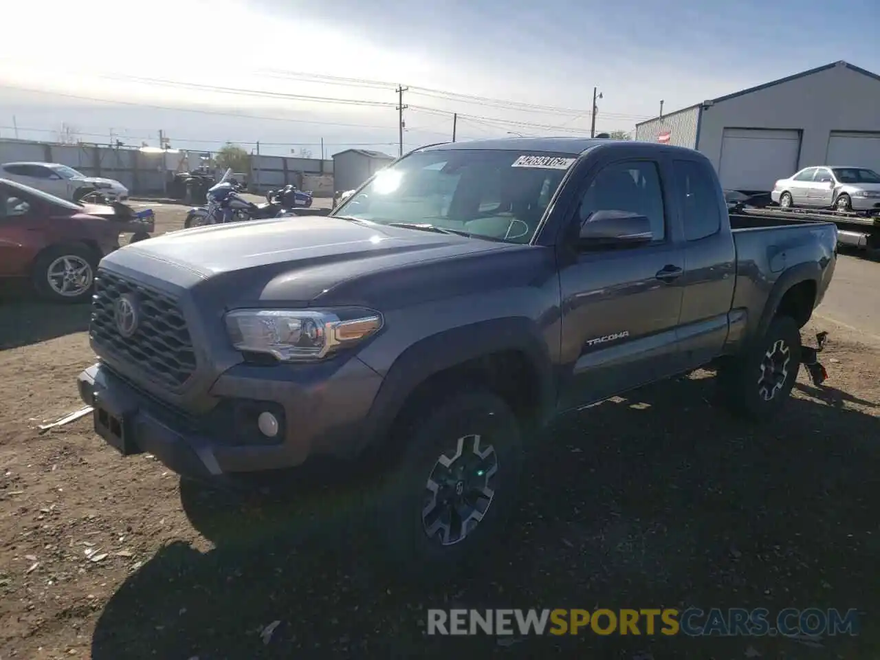 2 Photograph of a damaged car 3TYSZ5AN1MT045073 TOYOTA TACOMA 2021