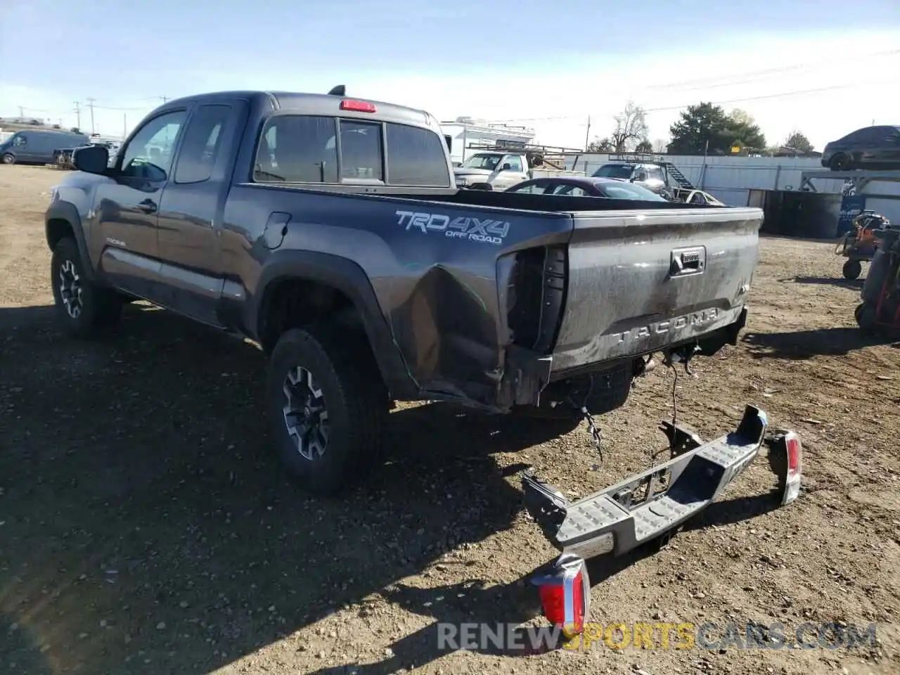 3 Фотография поврежденного автомобиля 3TYSZ5AN1MT045073 TOYOTA TACOMA 2021