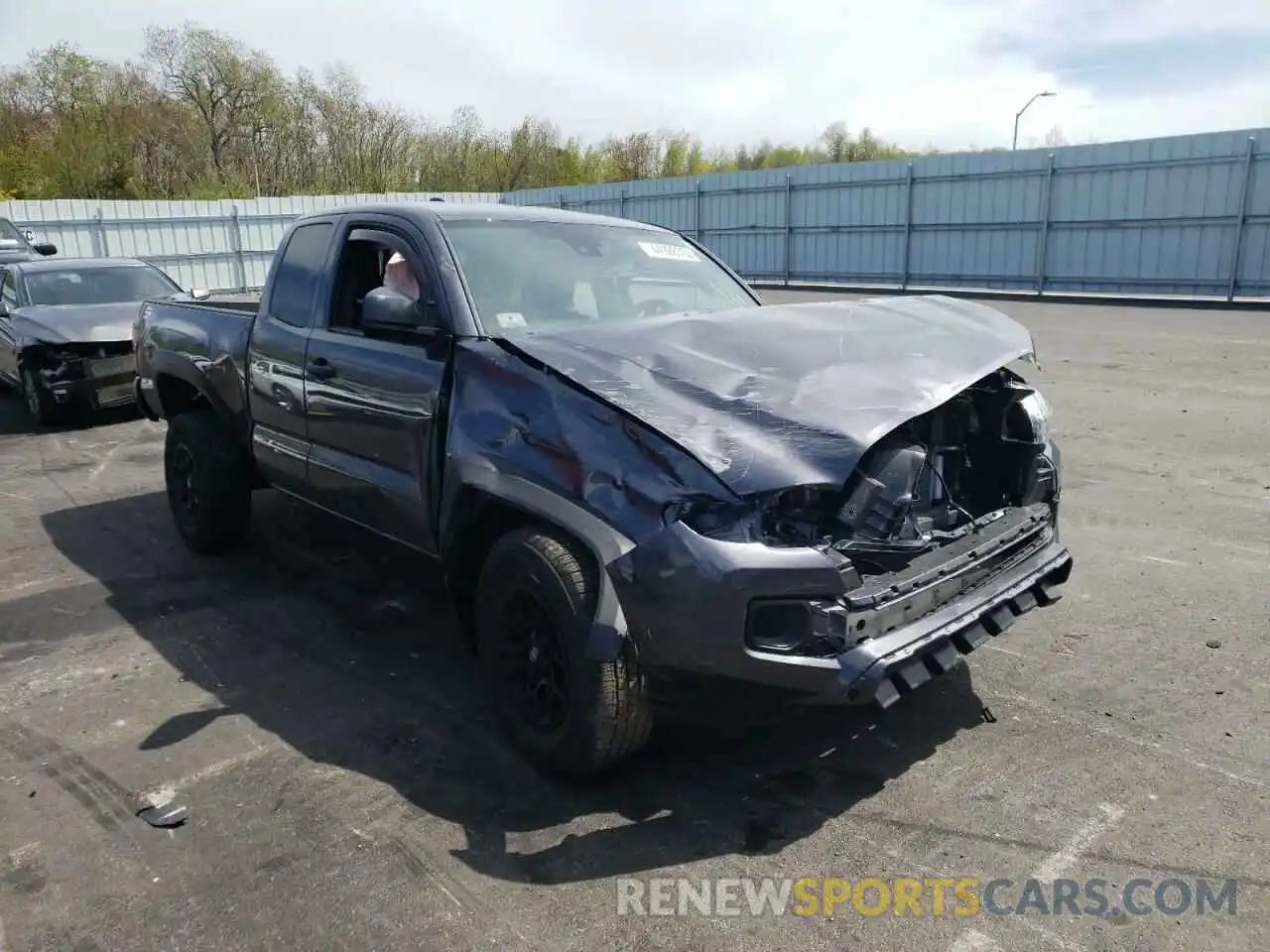 1 Photograph of a damaged car 3TYSZ5AN1MT046417 TOYOTA TACOMA 2021