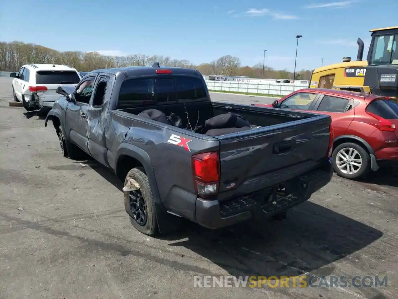 3 Photograph of a damaged car 3TYSZ5AN1MT046417 TOYOTA TACOMA 2021