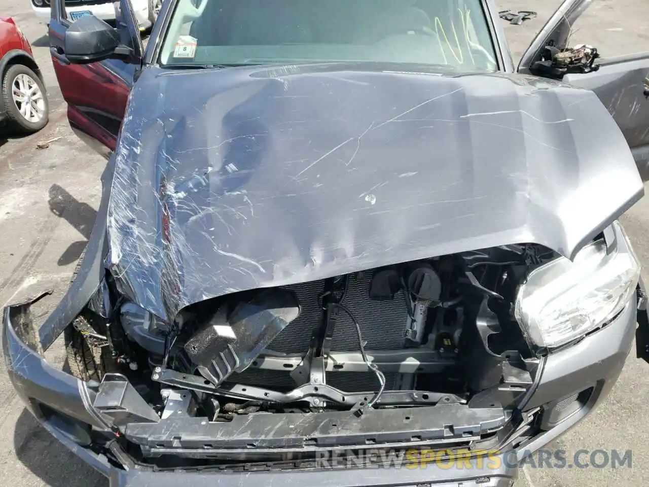 7 Photograph of a damaged car 3TYSZ5AN1MT046417 TOYOTA TACOMA 2021