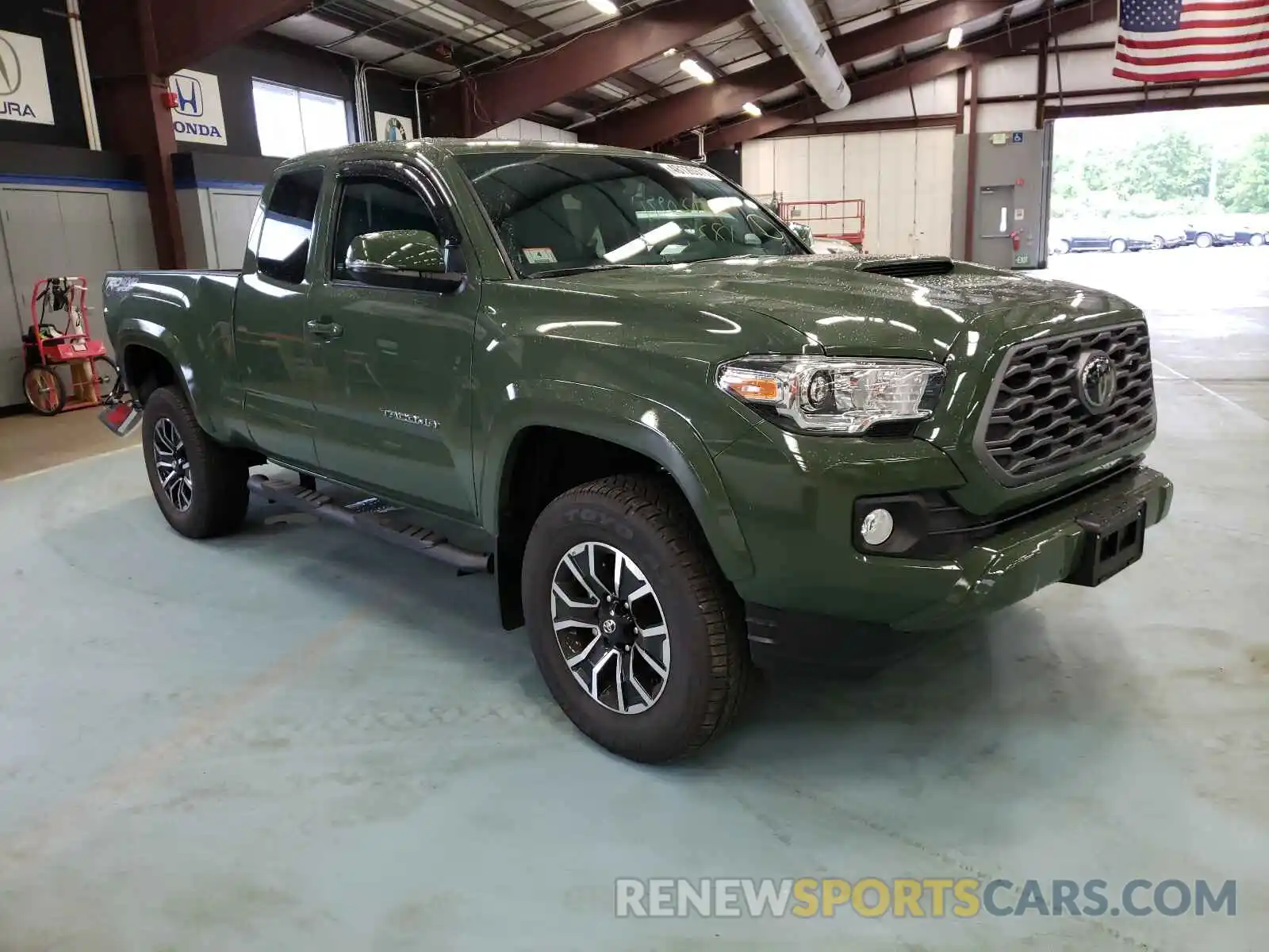 1 Photograph of a damaged car 3TYSZ5AN3MT030476 TOYOTA TACOMA 2021