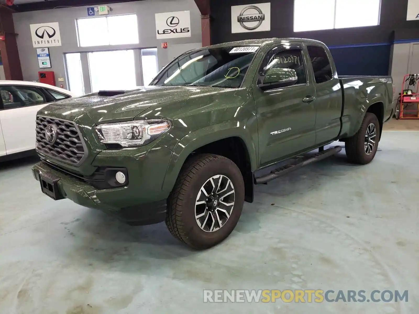 2 Photograph of a damaged car 3TYSZ5AN3MT030476 TOYOTA TACOMA 2021