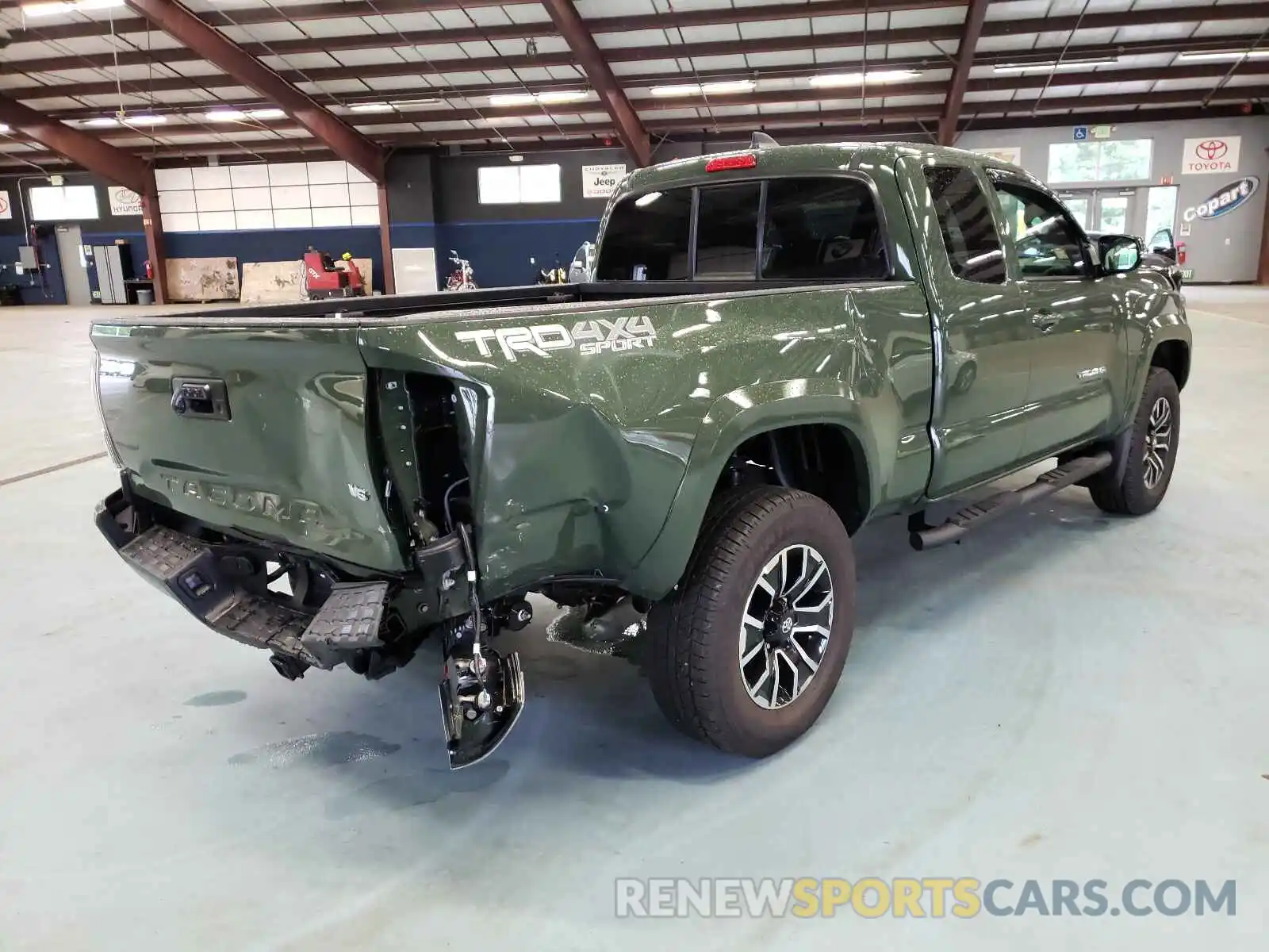 4 Photograph of a damaged car 3TYSZ5AN3MT030476 TOYOTA TACOMA 2021