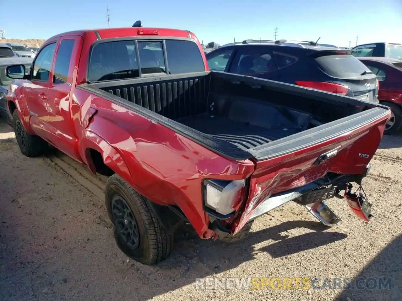 3 Photograph of a damaged car 3TYSZ5AN3MT035922 TOYOTA TACOMA 2021