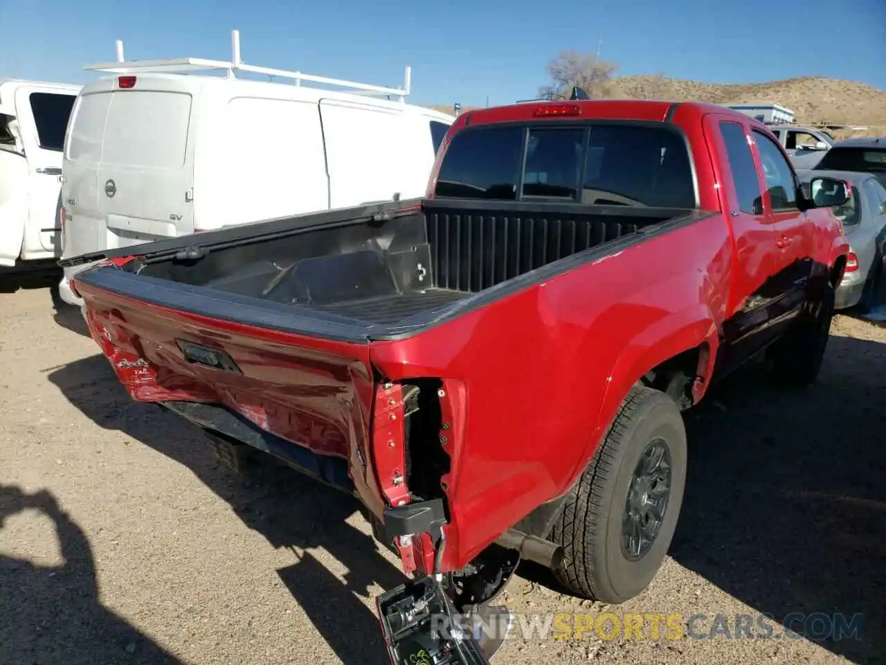 4 Photograph of a damaged car 3TYSZ5AN3MT035922 TOYOTA TACOMA 2021