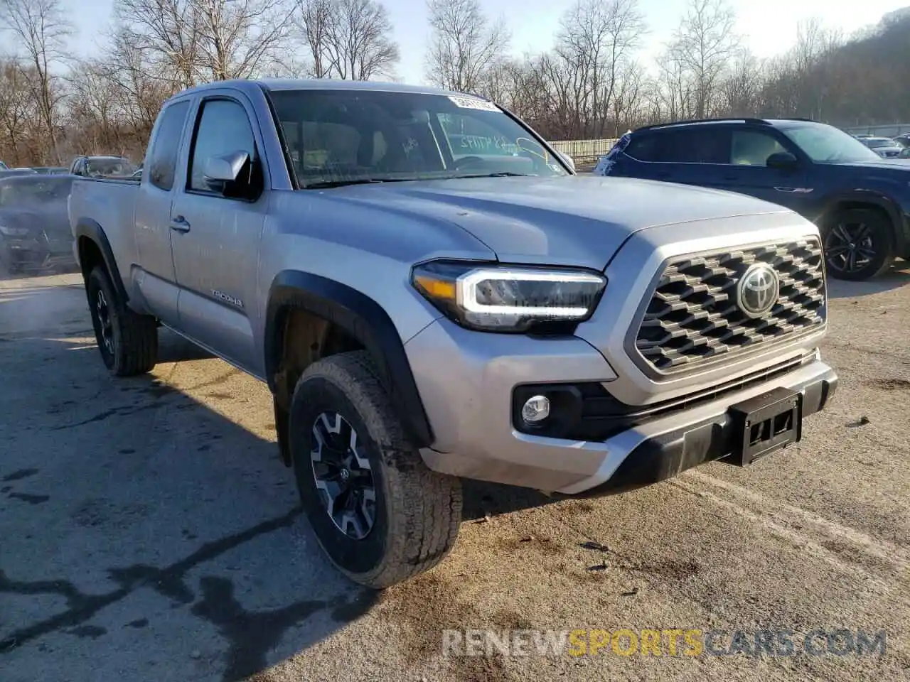 1 Photograph of a damaged car 3TYSZ5AN4MT015422 TOYOTA TACOMA 2021