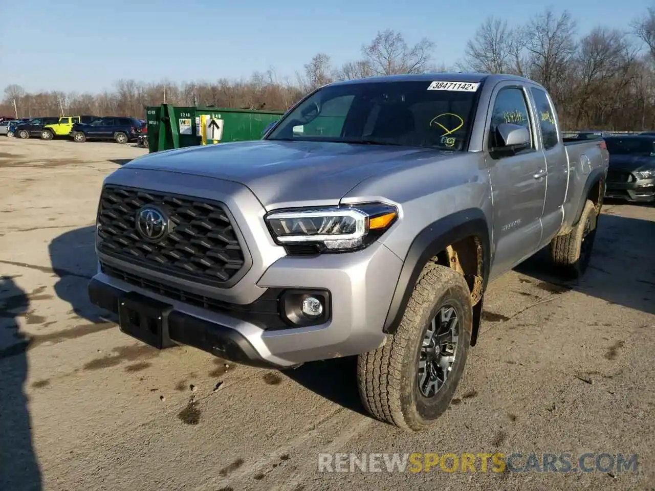 2 Photograph of a damaged car 3TYSZ5AN4MT015422 TOYOTA TACOMA 2021