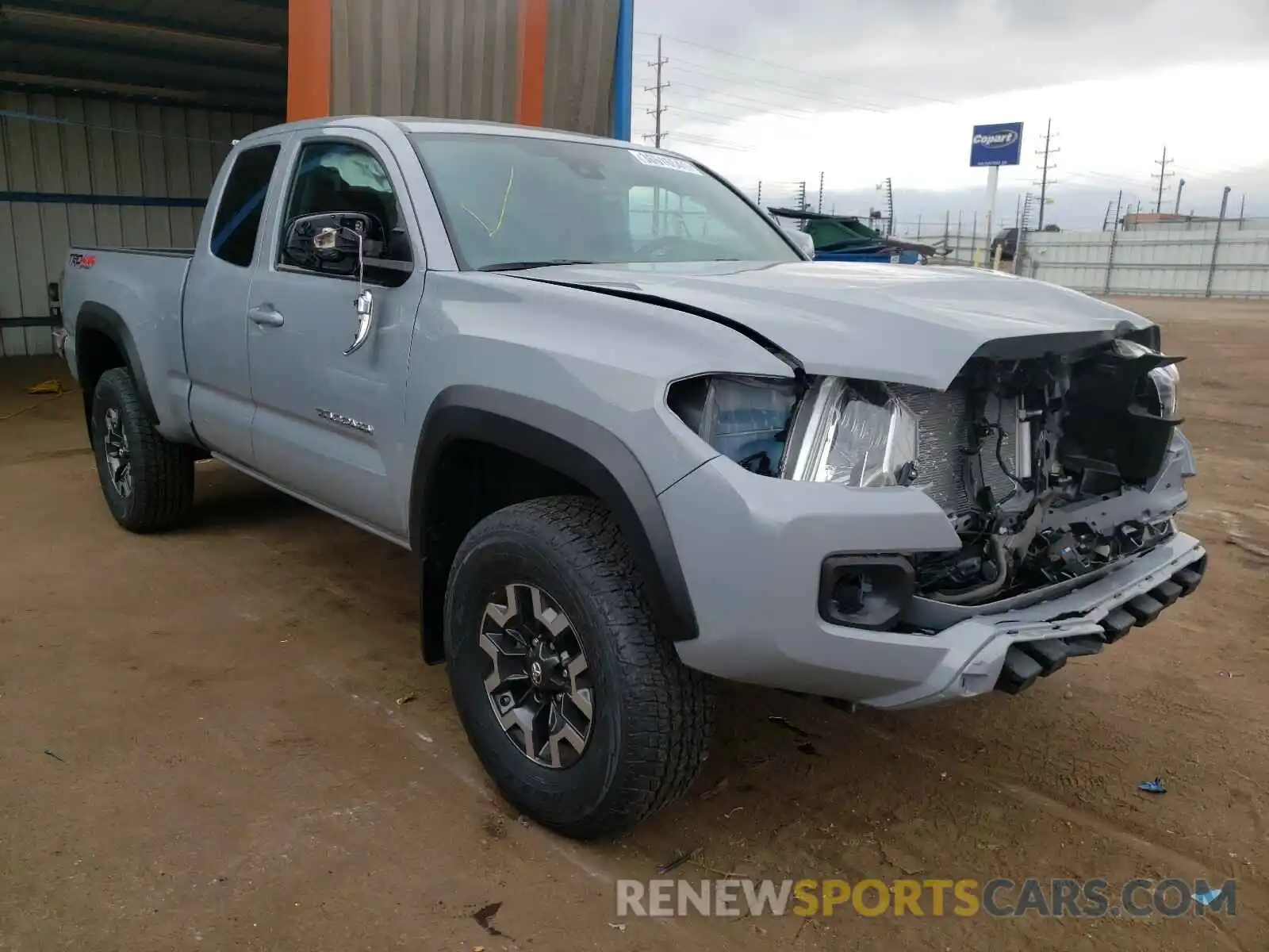 1 Фотография поврежденного автомобиля 3TYSZ5AN5MT009211 TOYOTA TACOMA 2021