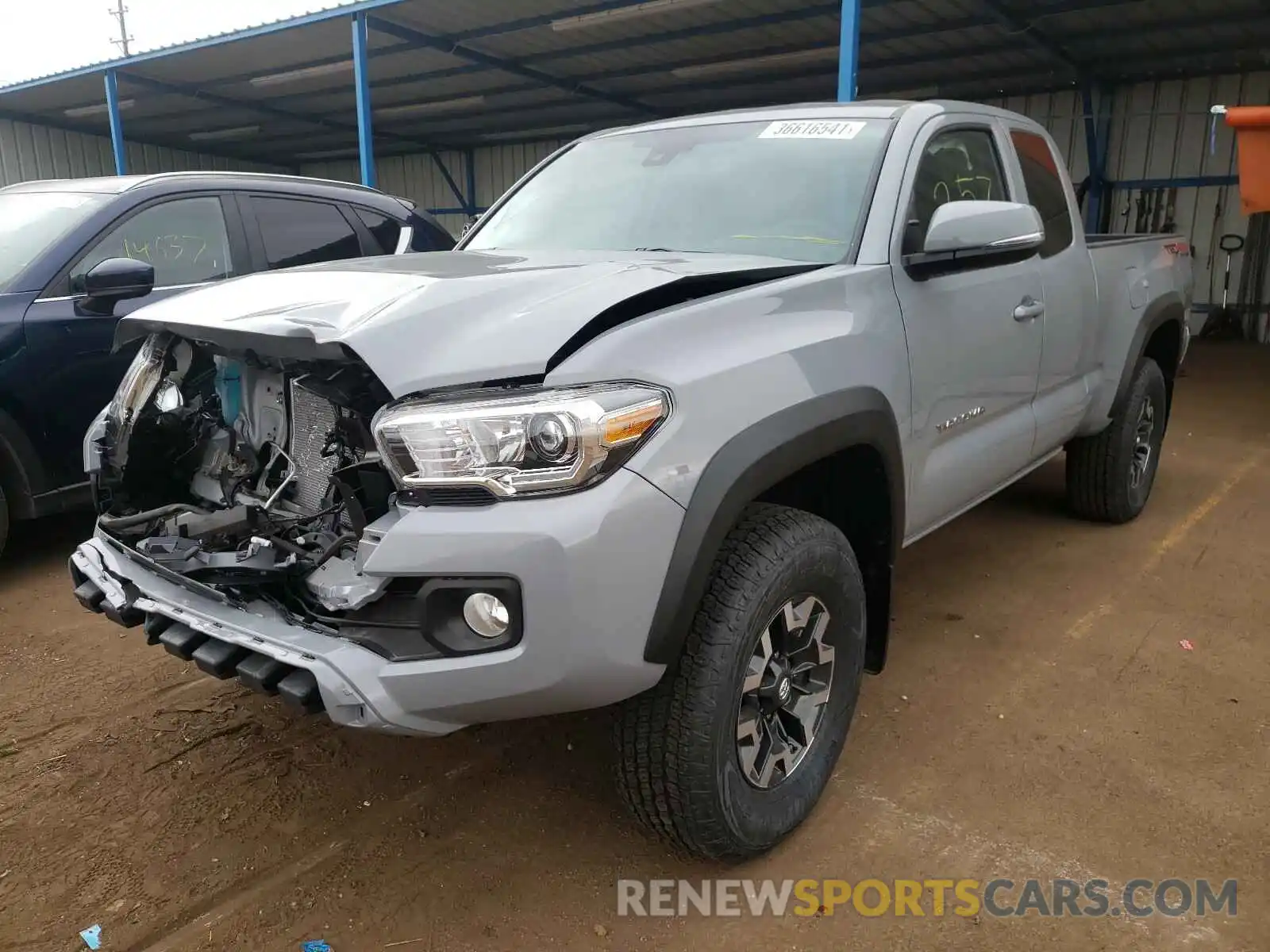 2 Фотография поврежденного автомобиля 3TYSZ5AN5MT009211 TOYOTA TACOMA 2021