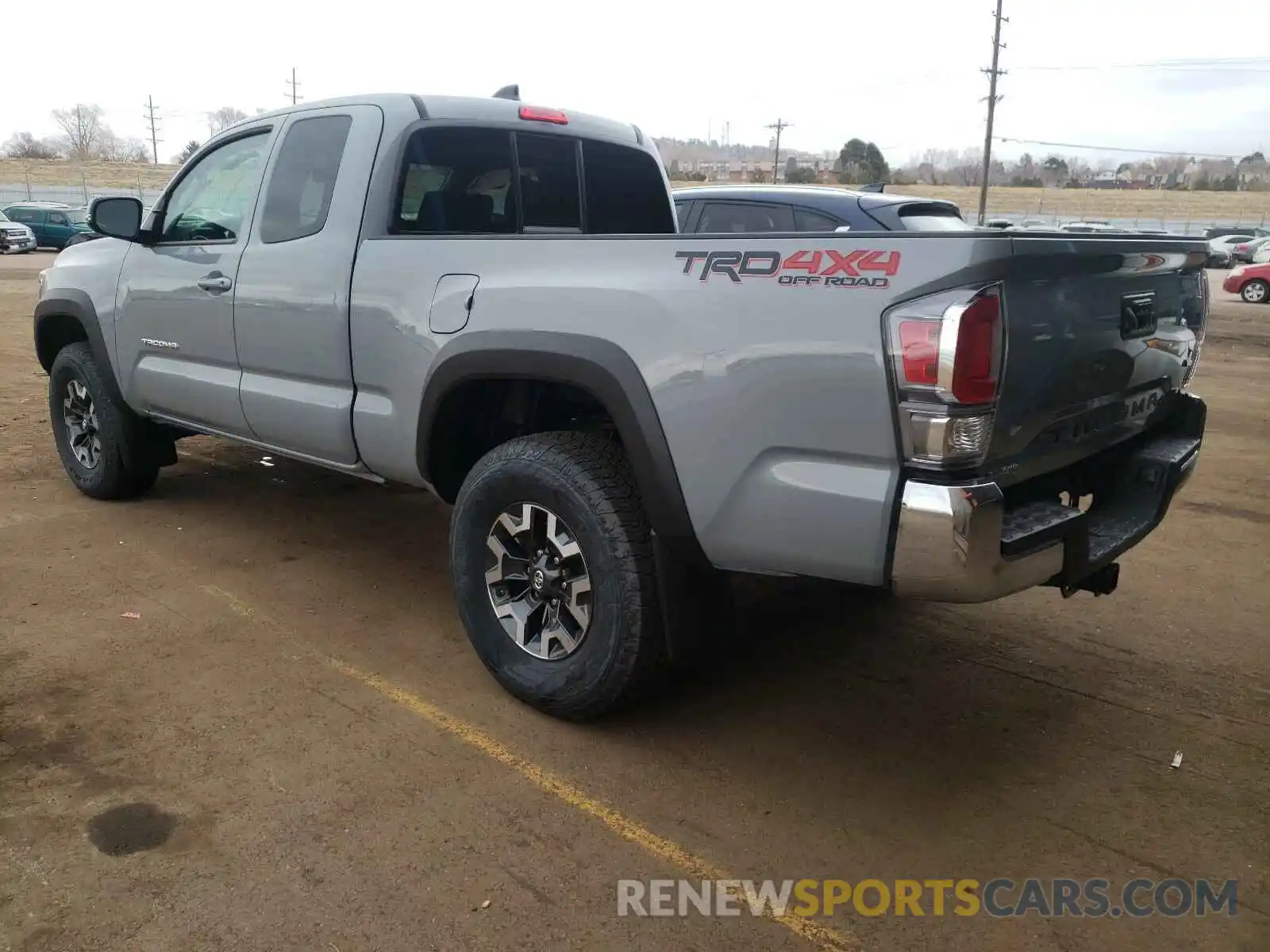 3 Photograph of a damaged car 3TYSZ5AN5MT009211 TOYOTA TACOMA 2021