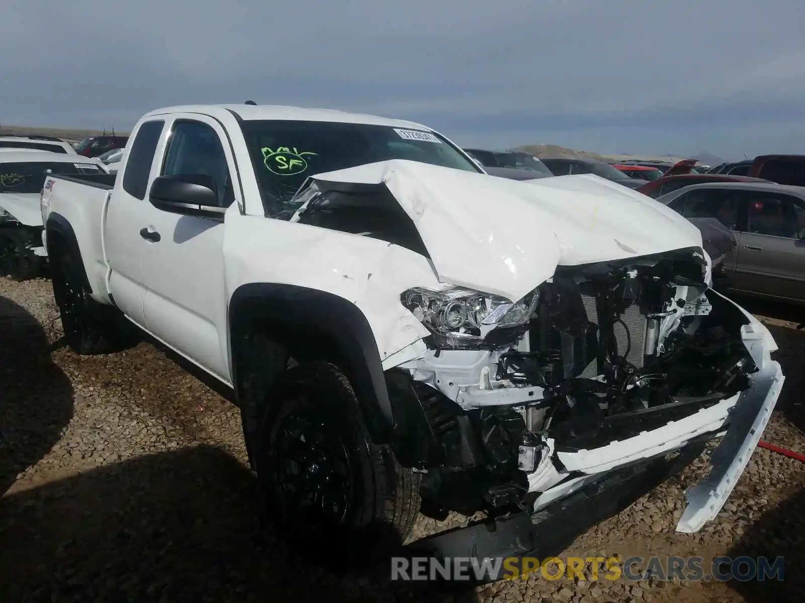 1 Photograph of a damaged car 3TYSZ5AN5MT009337 TOYOTA TACOMA 2021