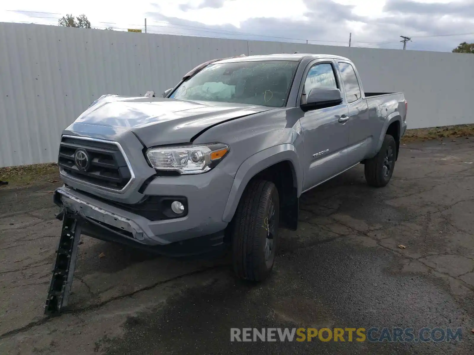 2 Photograph of a damaged car 3TYSZ5AN6MT014384 TOYOTA TACOMA 2021