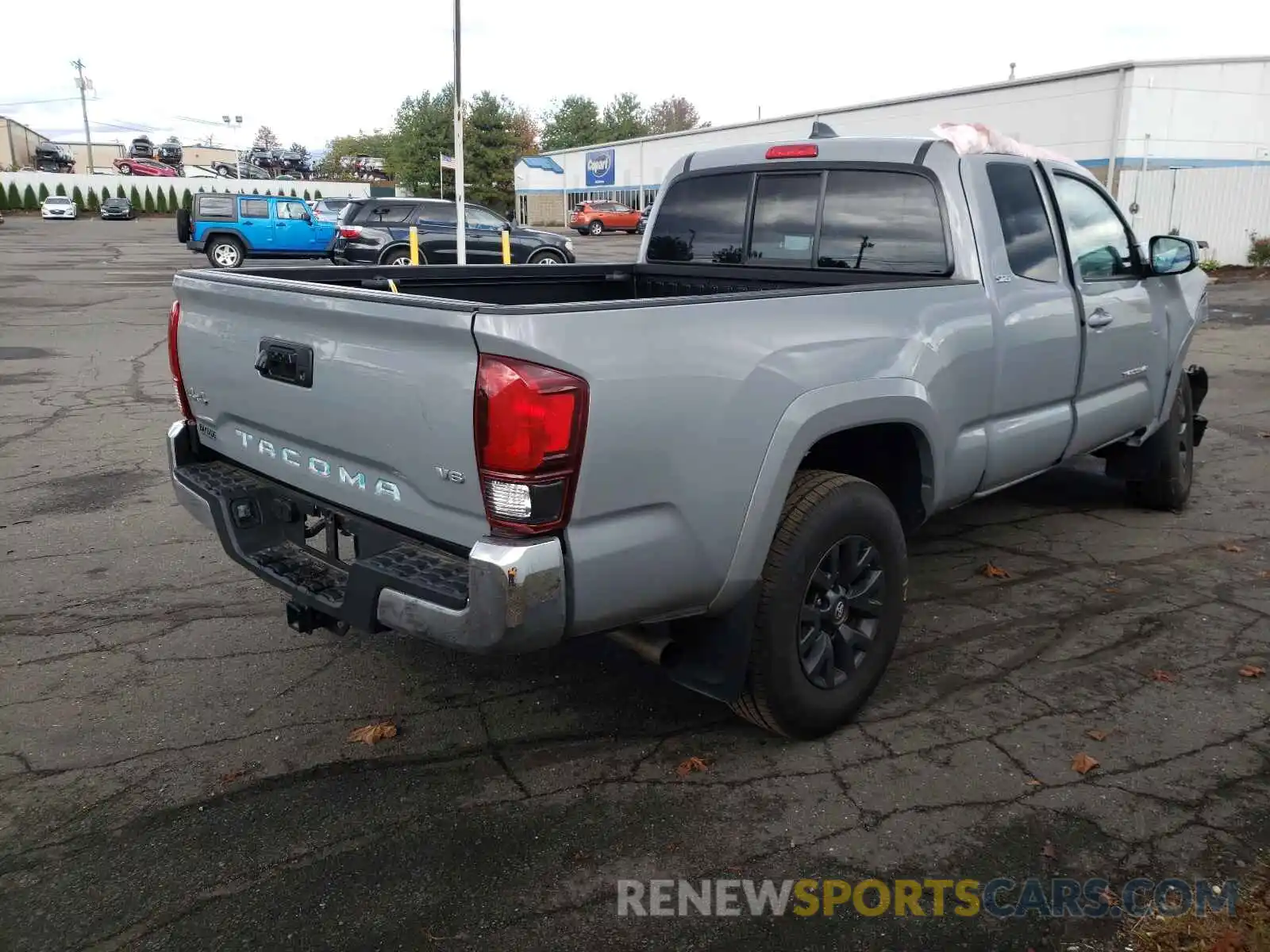 4 Фотография поврежденного автомобиля 3TYSZ5AN6MT014384 TOYOTA TACOMA 2021