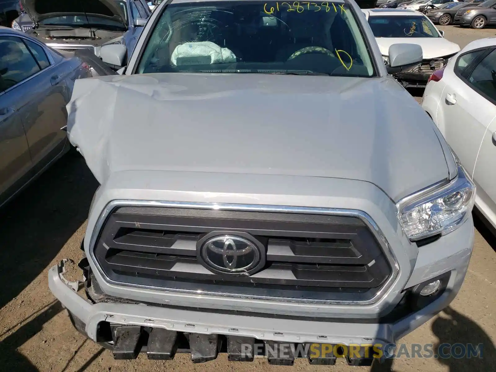 7 Фотография поврежденного автомобиля 3TYSZ5AN6MT014384 TOYOTA TACOMA 2021