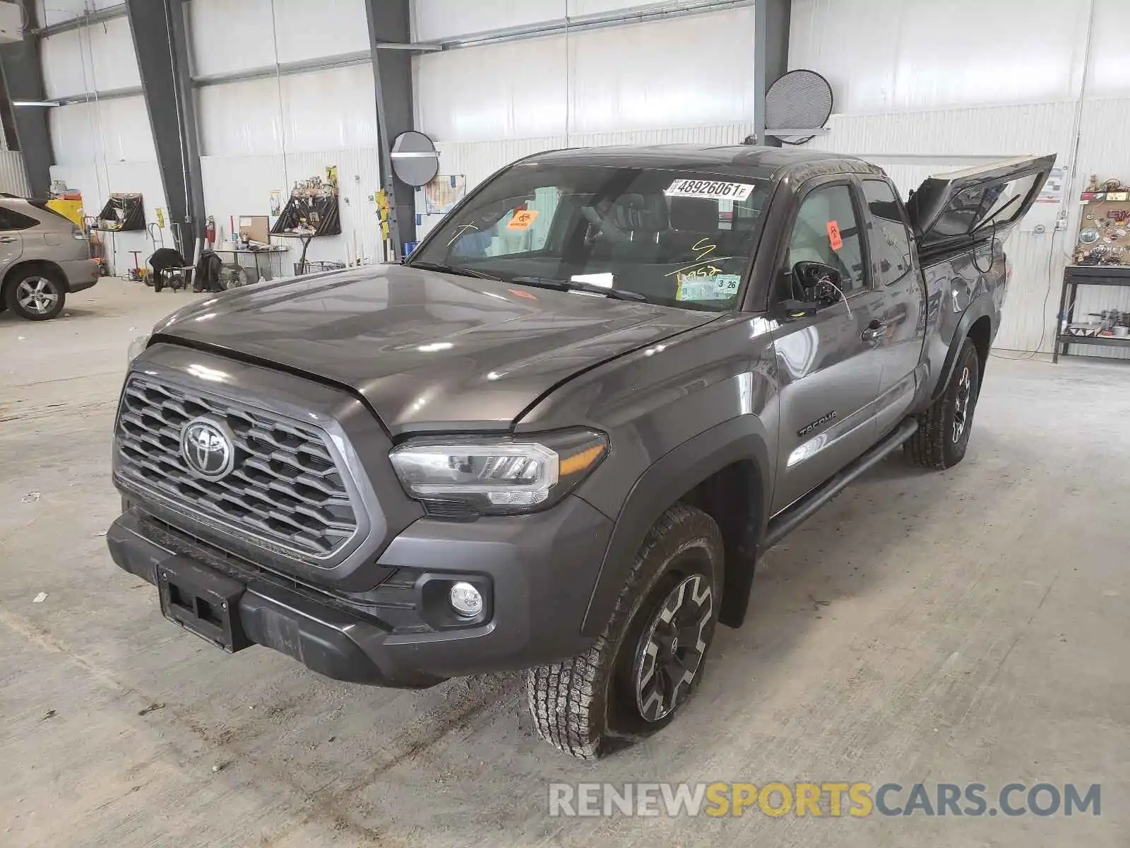 2 Photograph of a damaged car 3TYSZ5AN6MT014952 TOYOTA TACOMA 2021