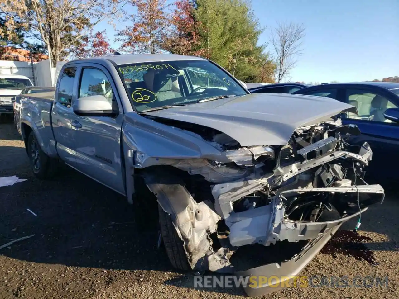 1 Photograph of a damaged car 3TYSZ5AN6MT016801 TOYOTA TACOMA 2021