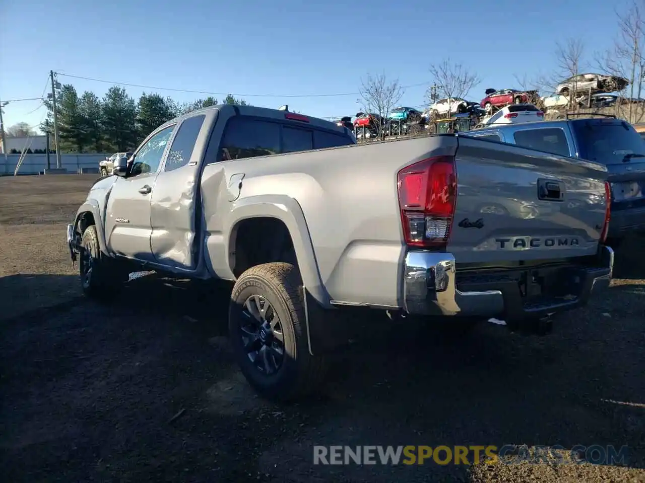 3 Photograph of a damaged car 3TYSZ5AN6MT016801 TOYOTA TACOMA 2021