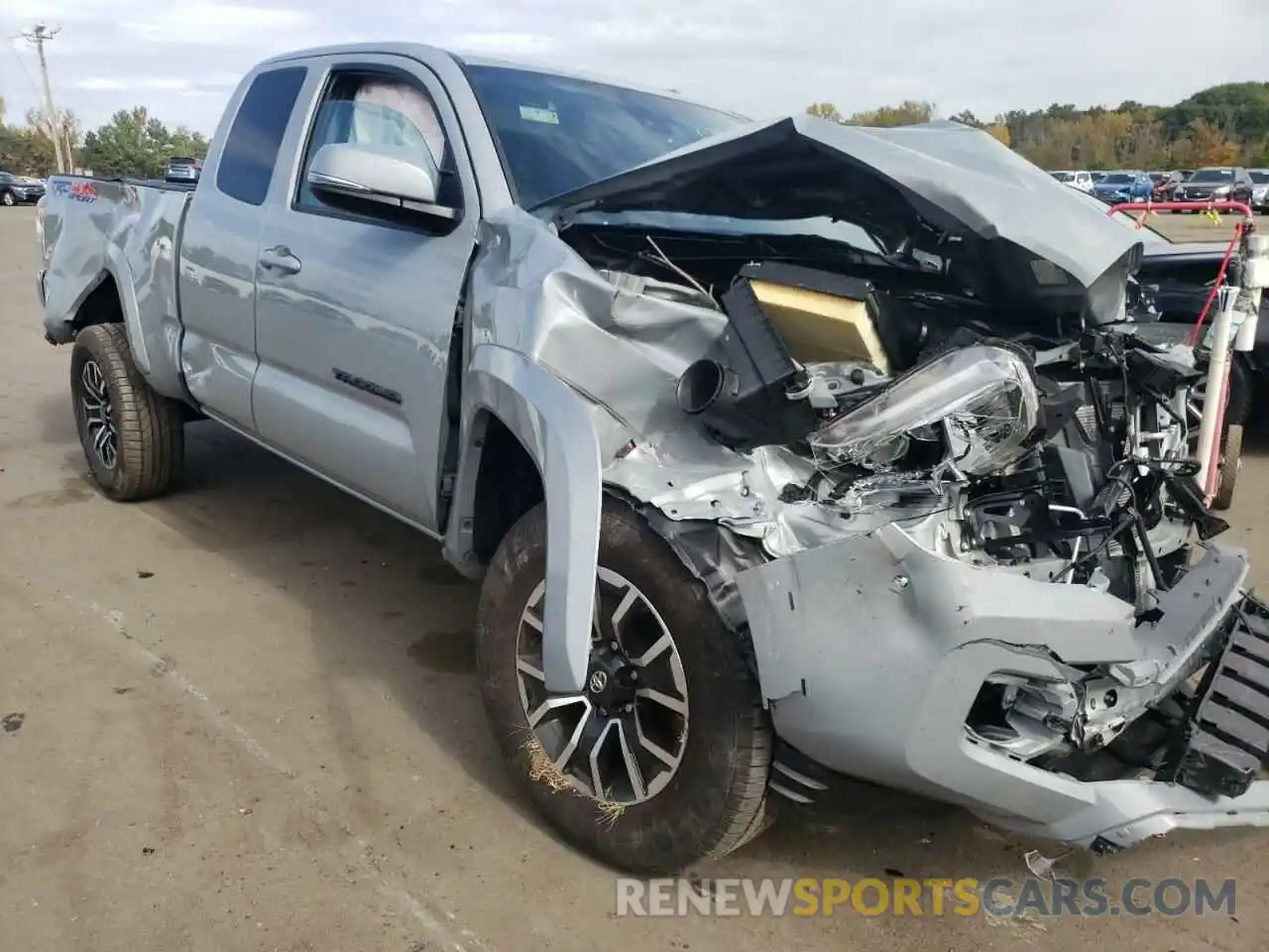 1 Photograph of a damaged car 3TYSZ5AN6MT042511 TOYOTA TACOMA 2021