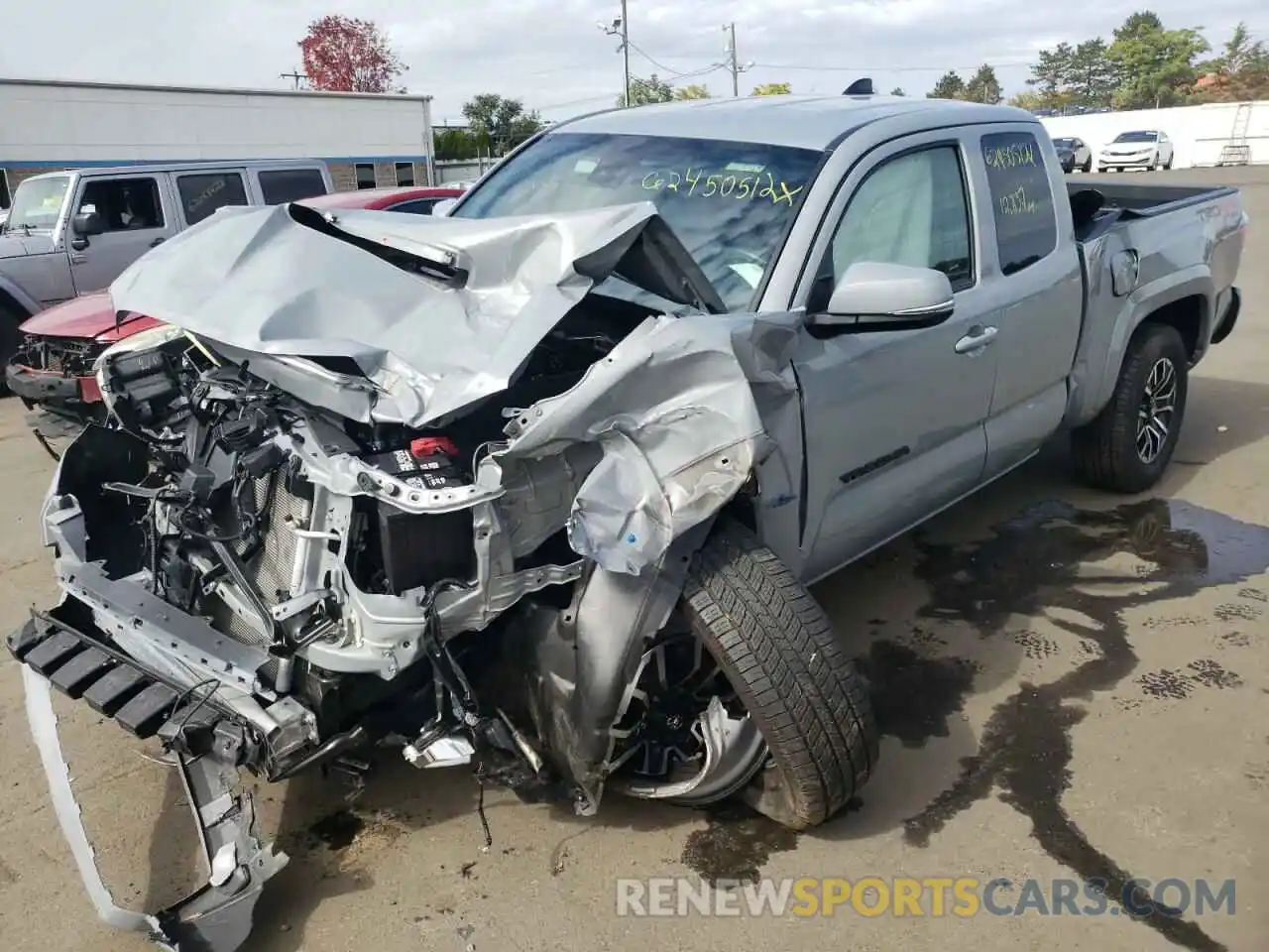 2 Photograph of a damaged car 3TYSZ5AN6MT042511 TOYOTA TACOMA 2021