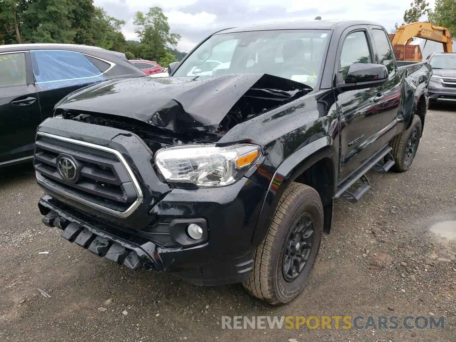 2 Photograph of a damaged car 3TYSZ5AN7MT016158 TOYOTA TACOMA 2021