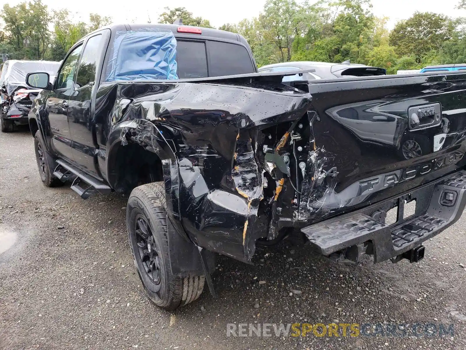 3 Photograph of a damaged car 3TYSZ5AN7MT016158 TOYOTA TACOMA 2021