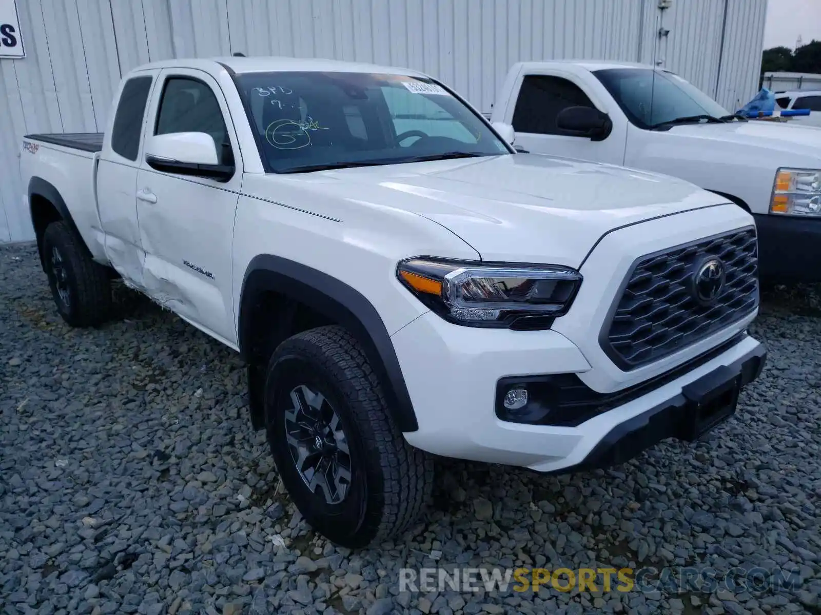 1 Photograph of a damaged car 3TYSZ5AN8MT014905 TOYOTA TACOMA 2021